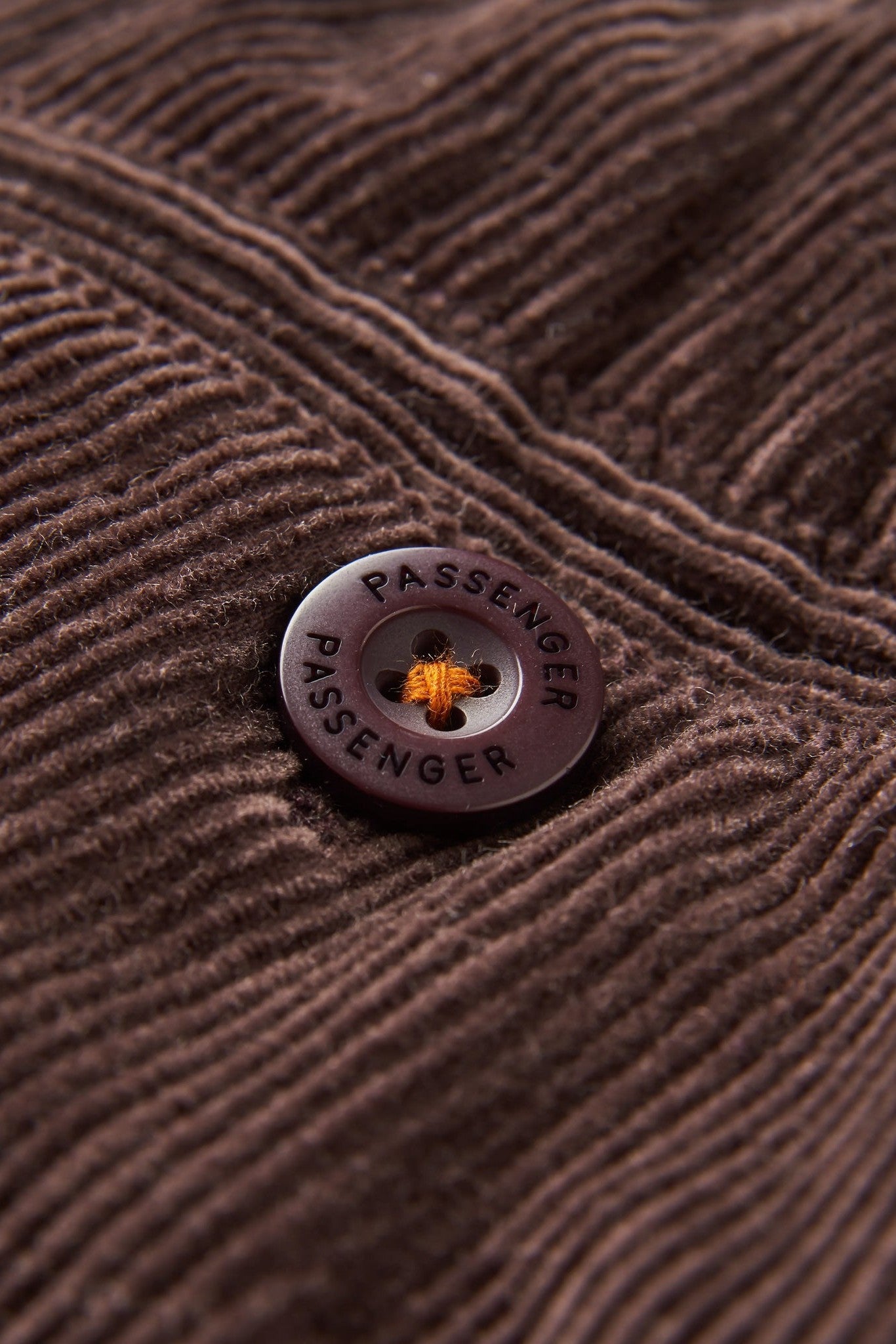 PASSENGER - Adventurer Cord Trouser - Espresso - BACKYARD