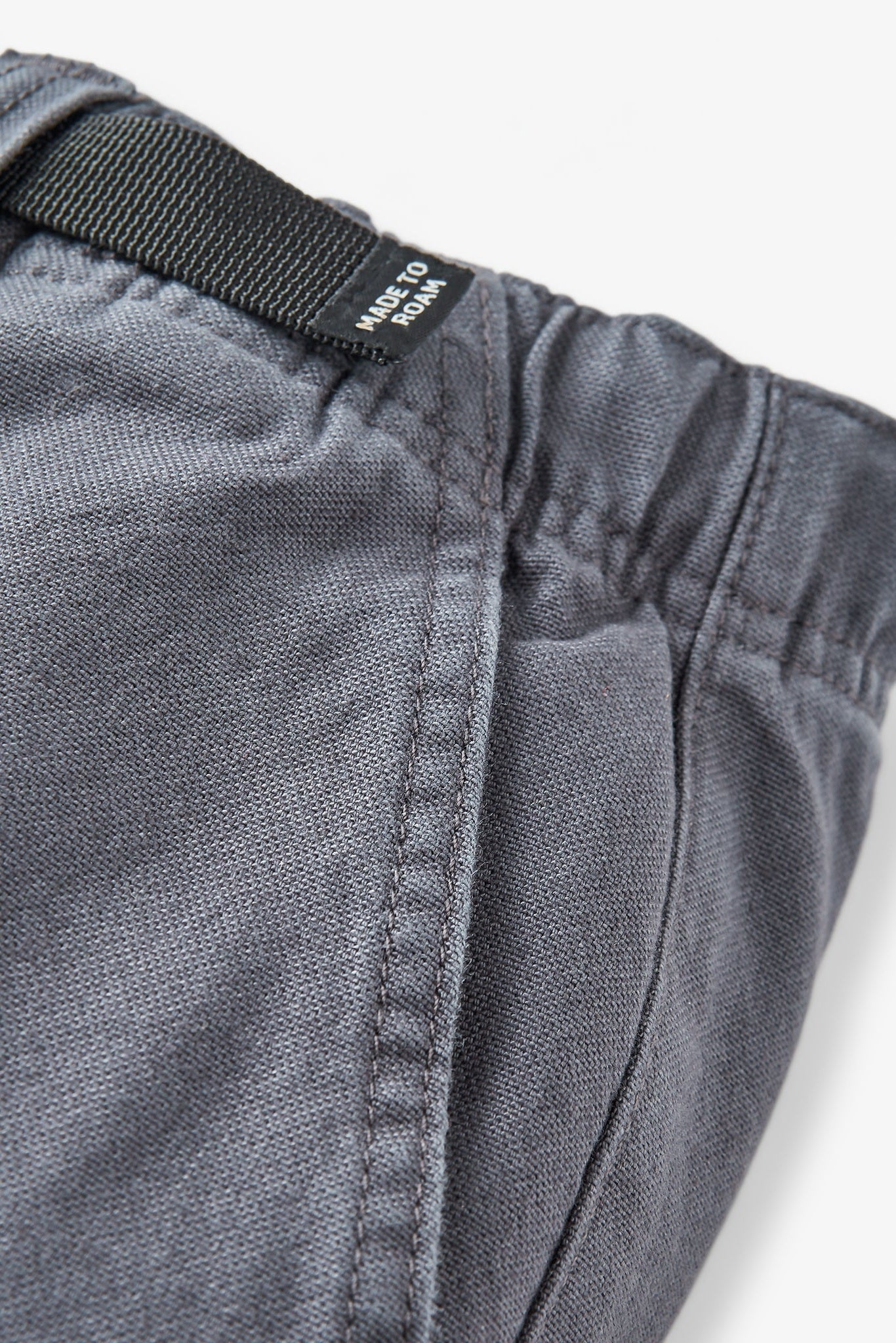 PASSENGER - Adventurer Organic Canvas Trouser - Charcoal - BACKYARD