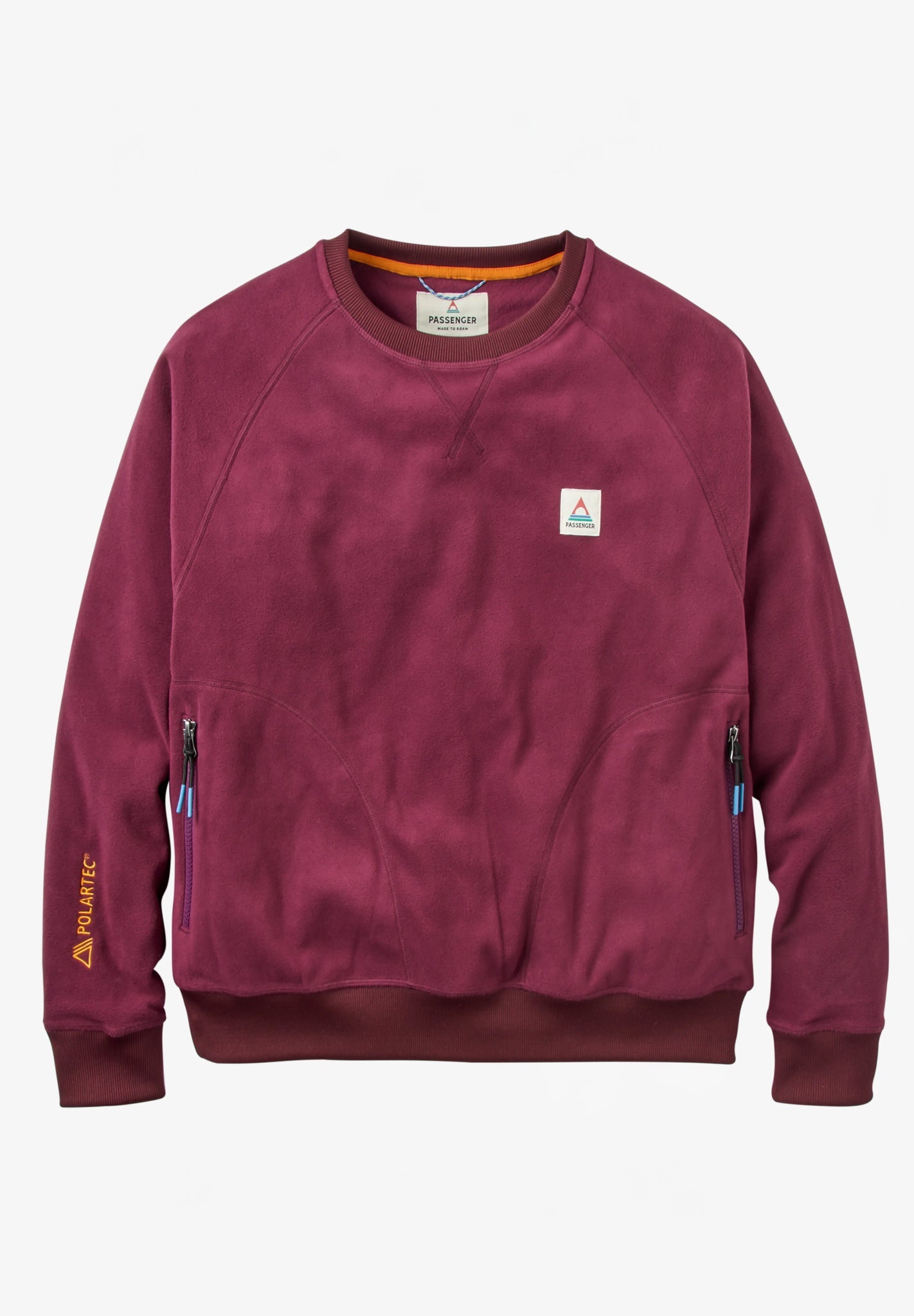 PASSENGER - Ayla Crew Fleece - Fig - BACKYARD