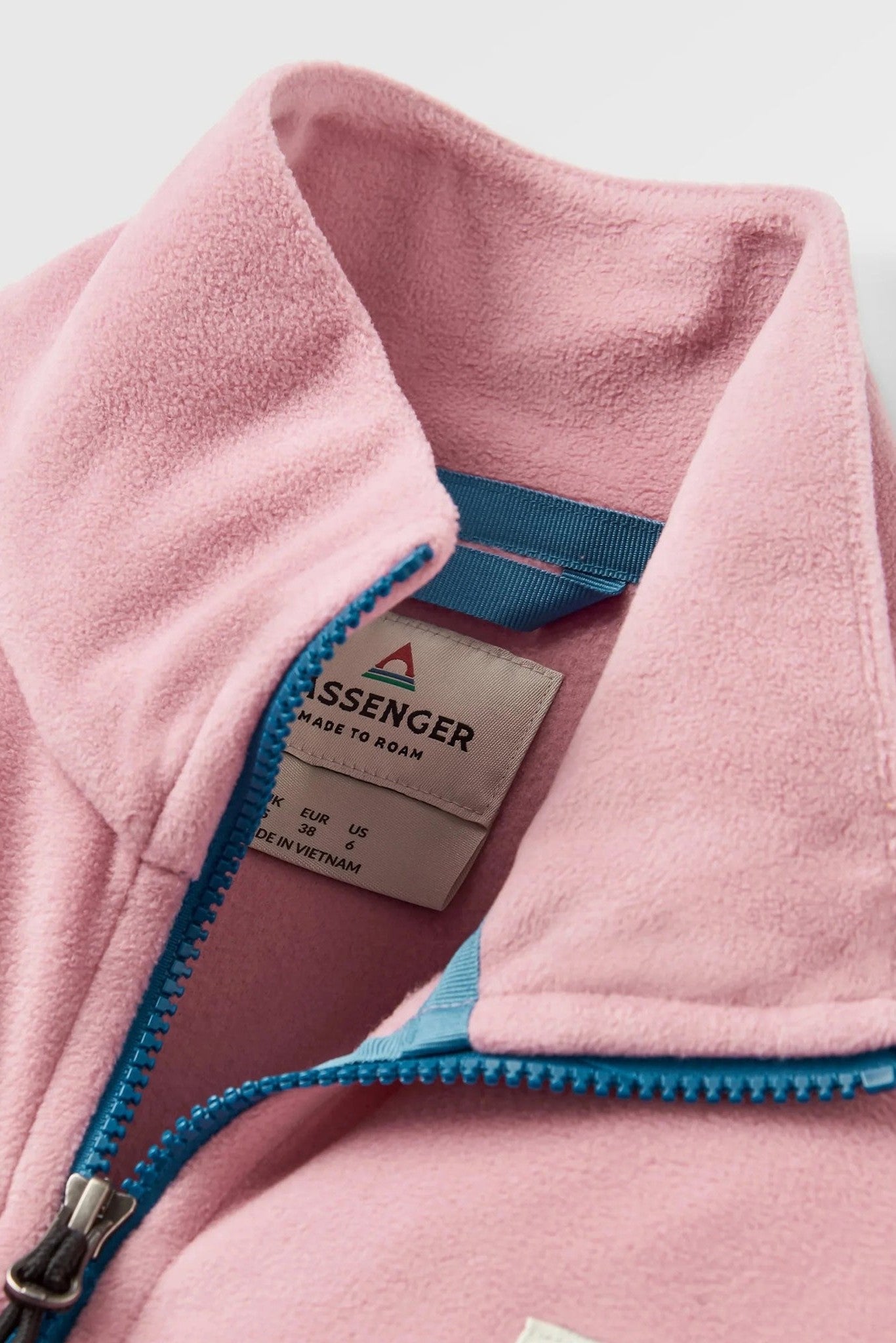 PASSENGER - Ayla Recycled Micro Polartec® Fleece - Pink Haze - BACKYARD