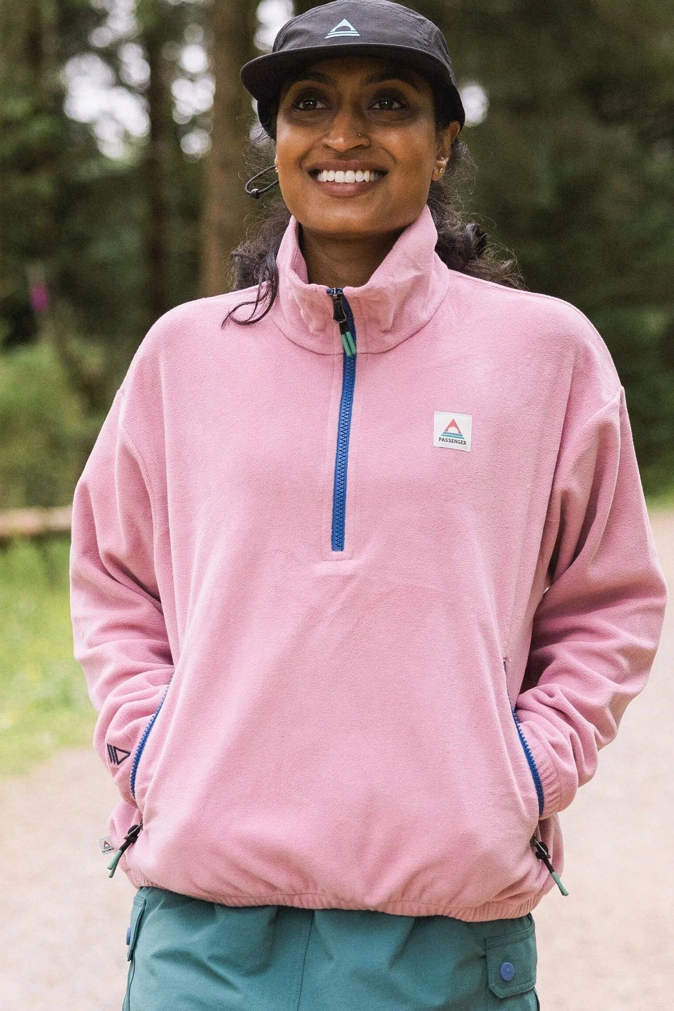 PASSENGER - Ayla Recycled Micro Polartec® Fleece - Pink Haze - BACKYARD