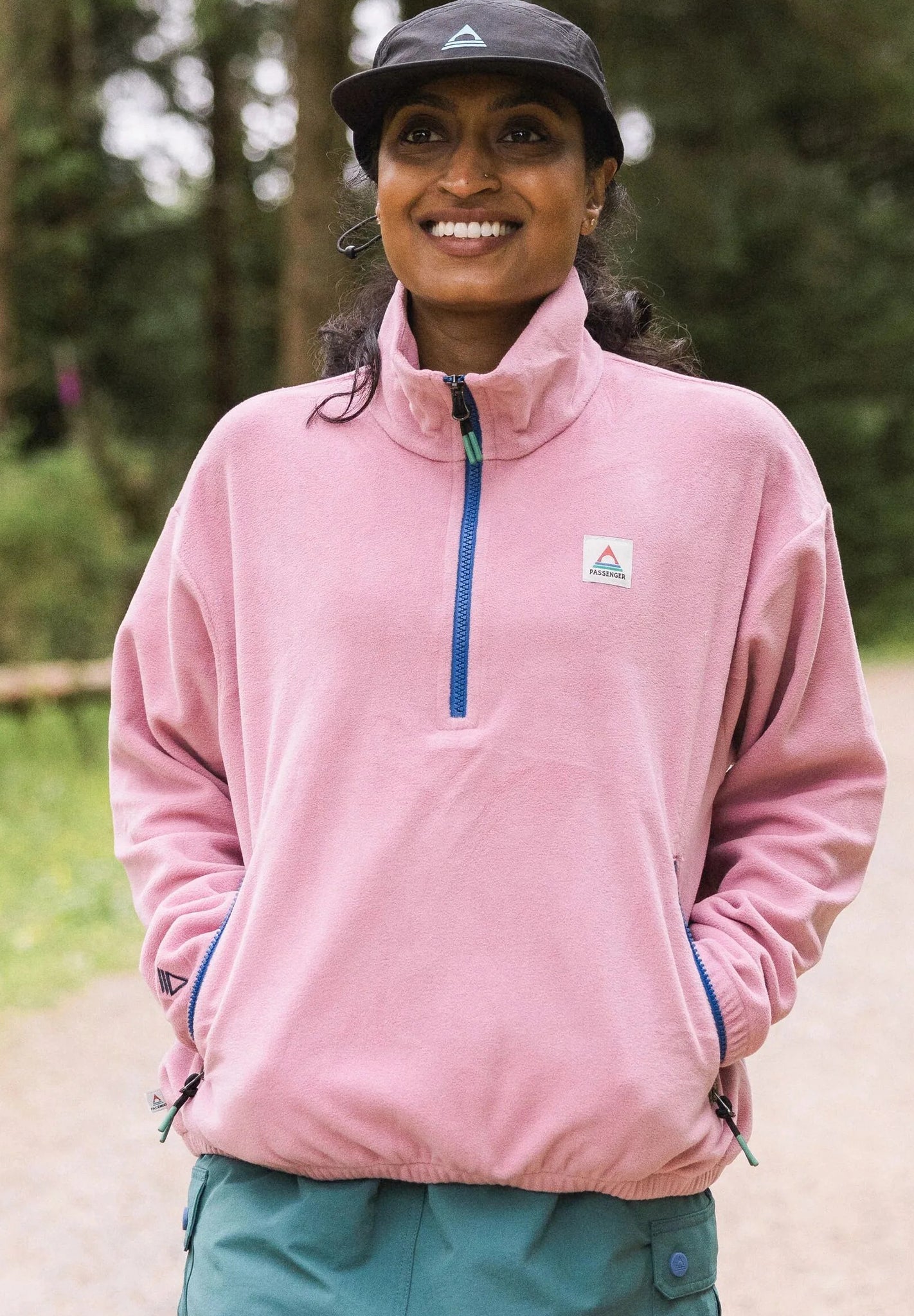 PASSENGER - Ayla Recycled Micro Polartec® Fleece - Pink Haze - BACKYARD