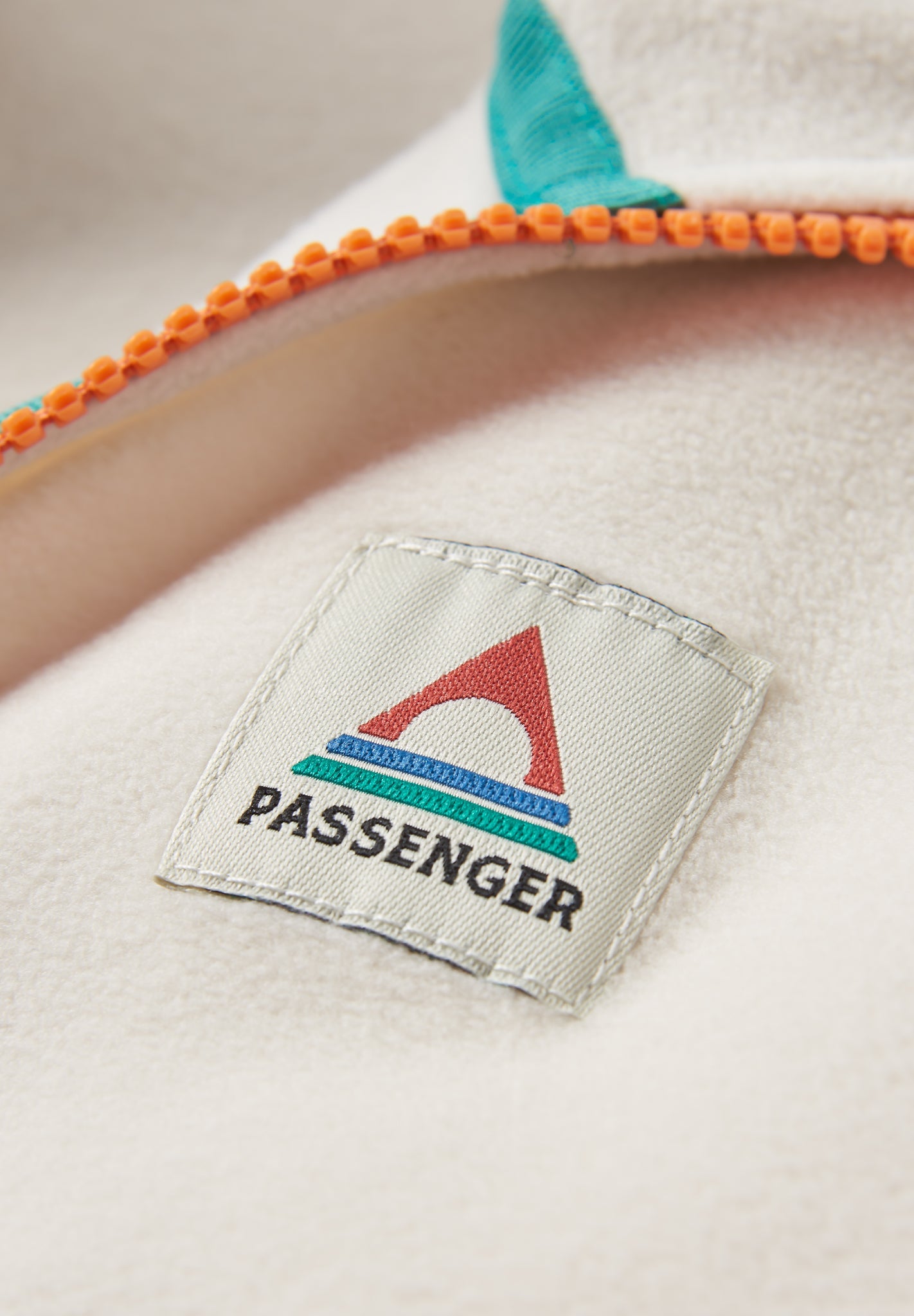 PASSENGER - Ayla Recycled Micro Polartec® Fleece - Vintage White - BACKYARD
