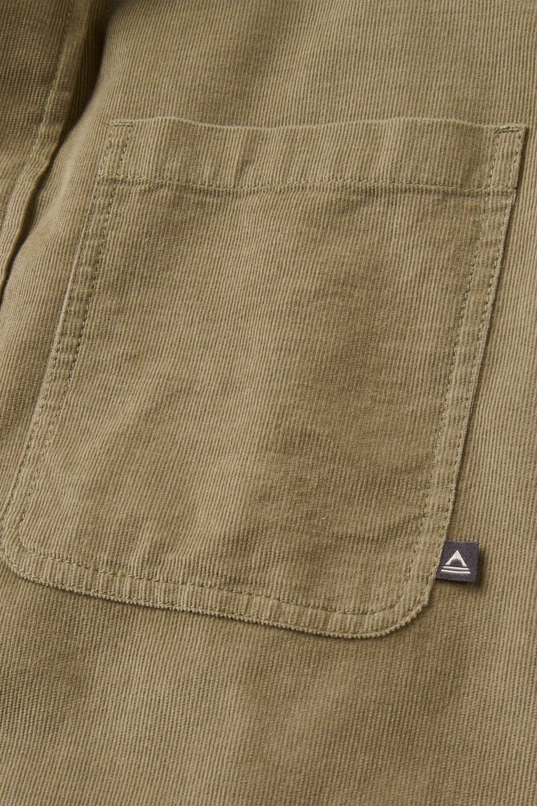 PASSENGER-Backcountry Cord Light Shirt 2.0-Dusty Olive-BACKYARD