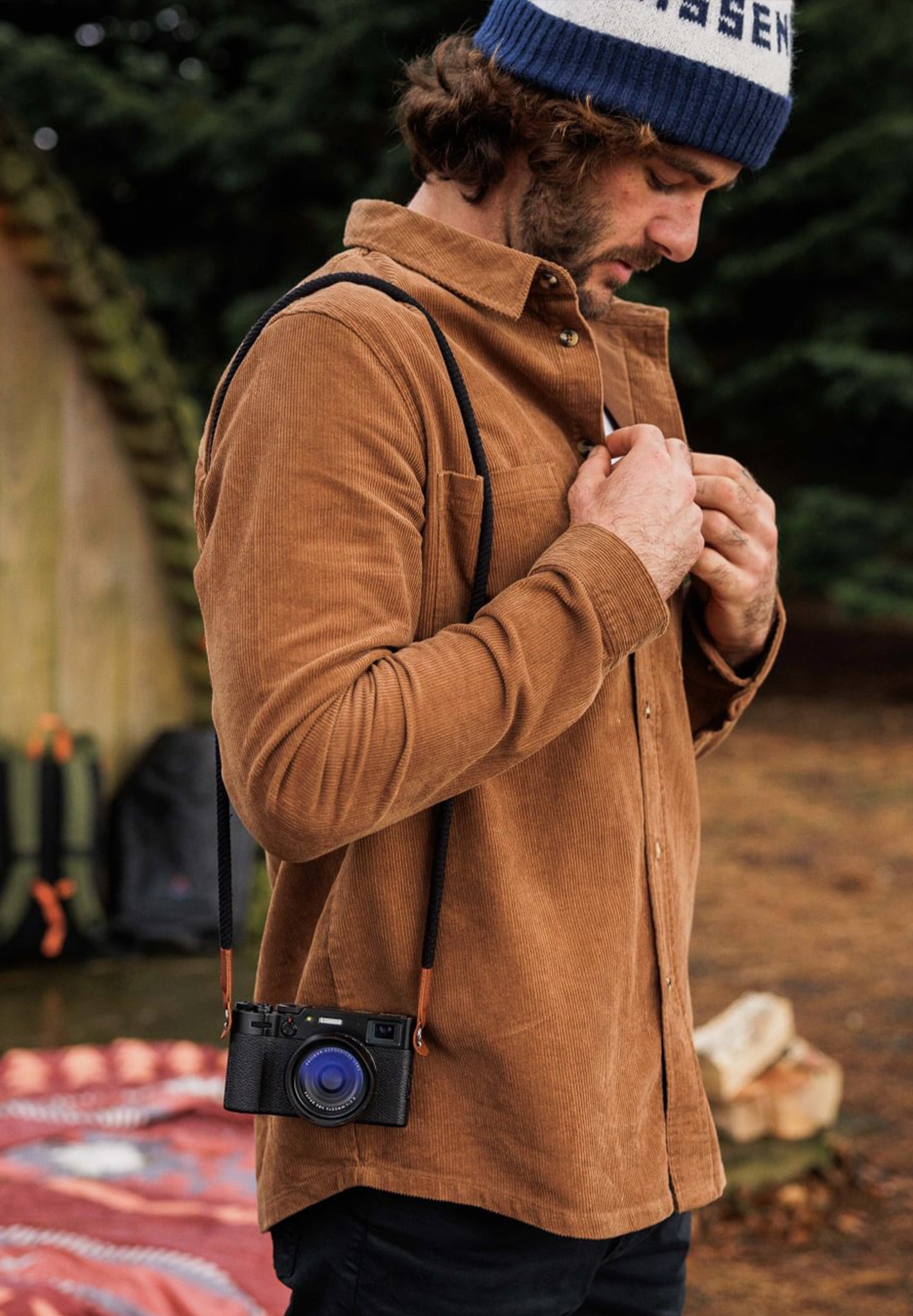 PASSENGER - Backcountry Cord Shirt - Toffee - BACKYARD