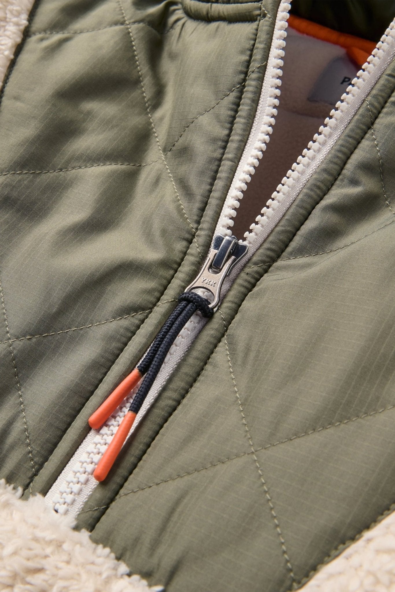 PASSENGER-Beaumont Recycled Sherpa Hooded Fleece 2.0-Vintage White-BACKYARD