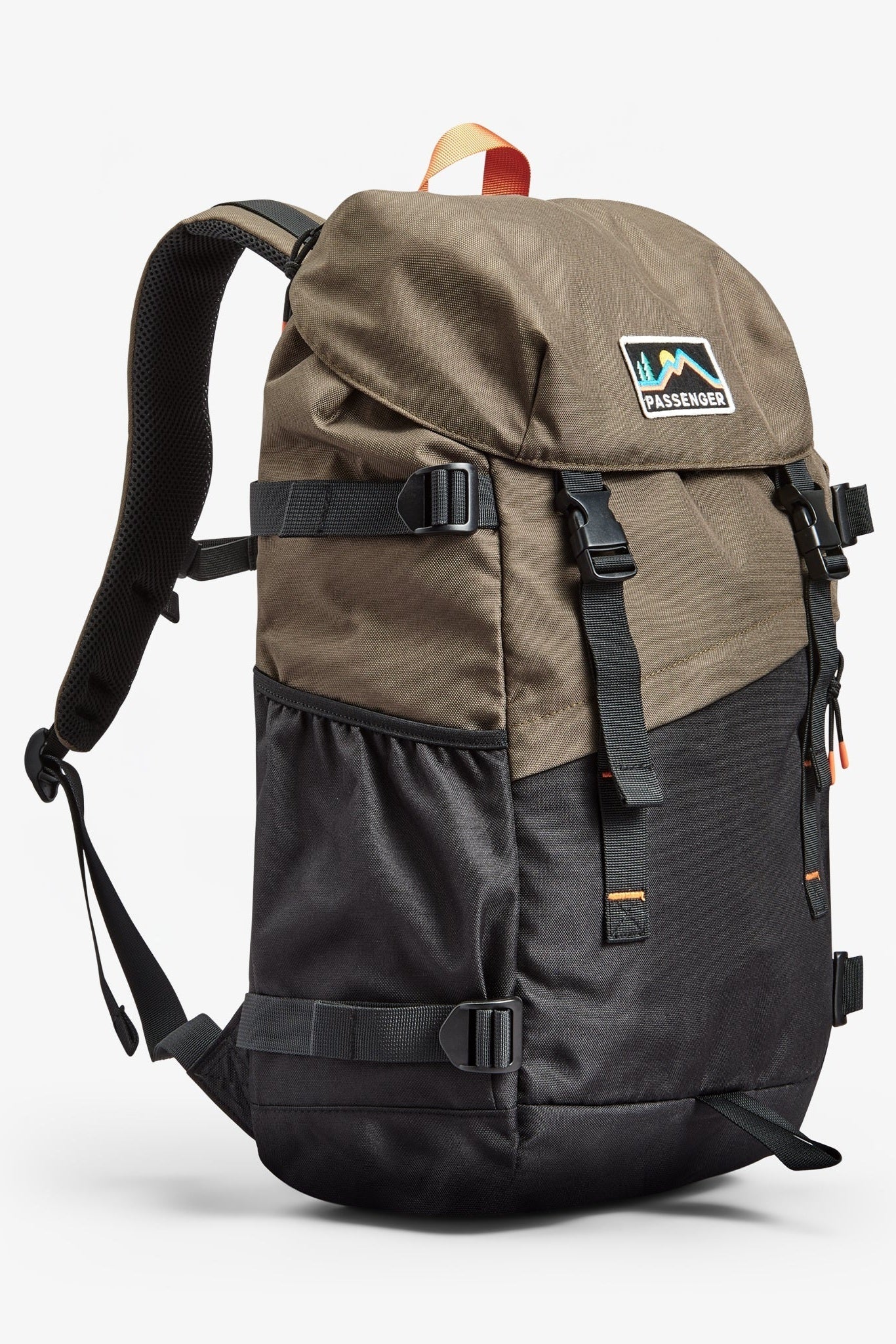 PASSENGER - Boondocker Recycled 26L Backpack - Black Khaki - BACKYARD