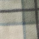 PASSENGER - Cloudy 2.0 Recycled Sherpa Fleece Shirt - Pistachio Check - BACKYARD