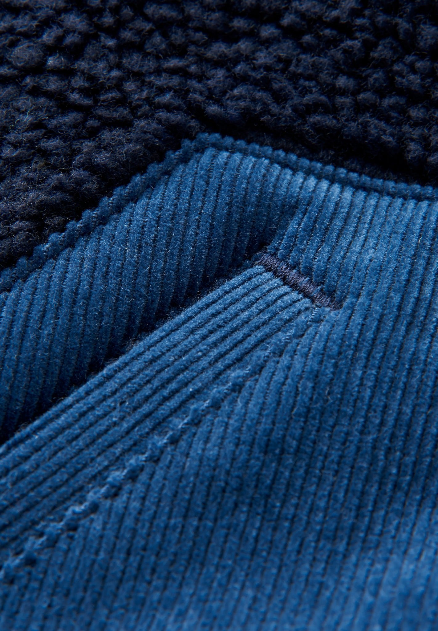 PASSENGER - Clover 2.0 Recycled Sherpa Fleece - Deep Navy - BACKYARD