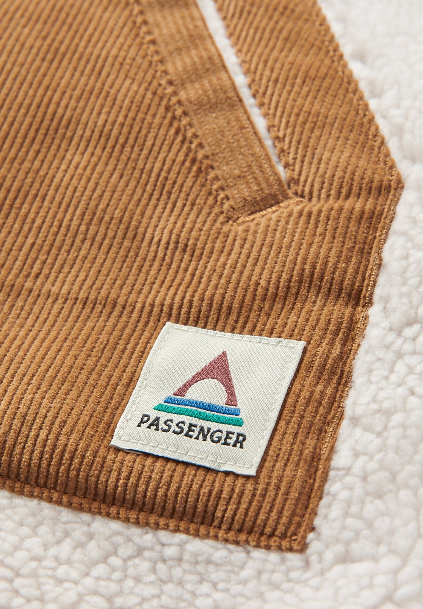 PASSENGER - Clover 2.0 Recycled Sherpa Fleece - Vintage White - BACKYARD