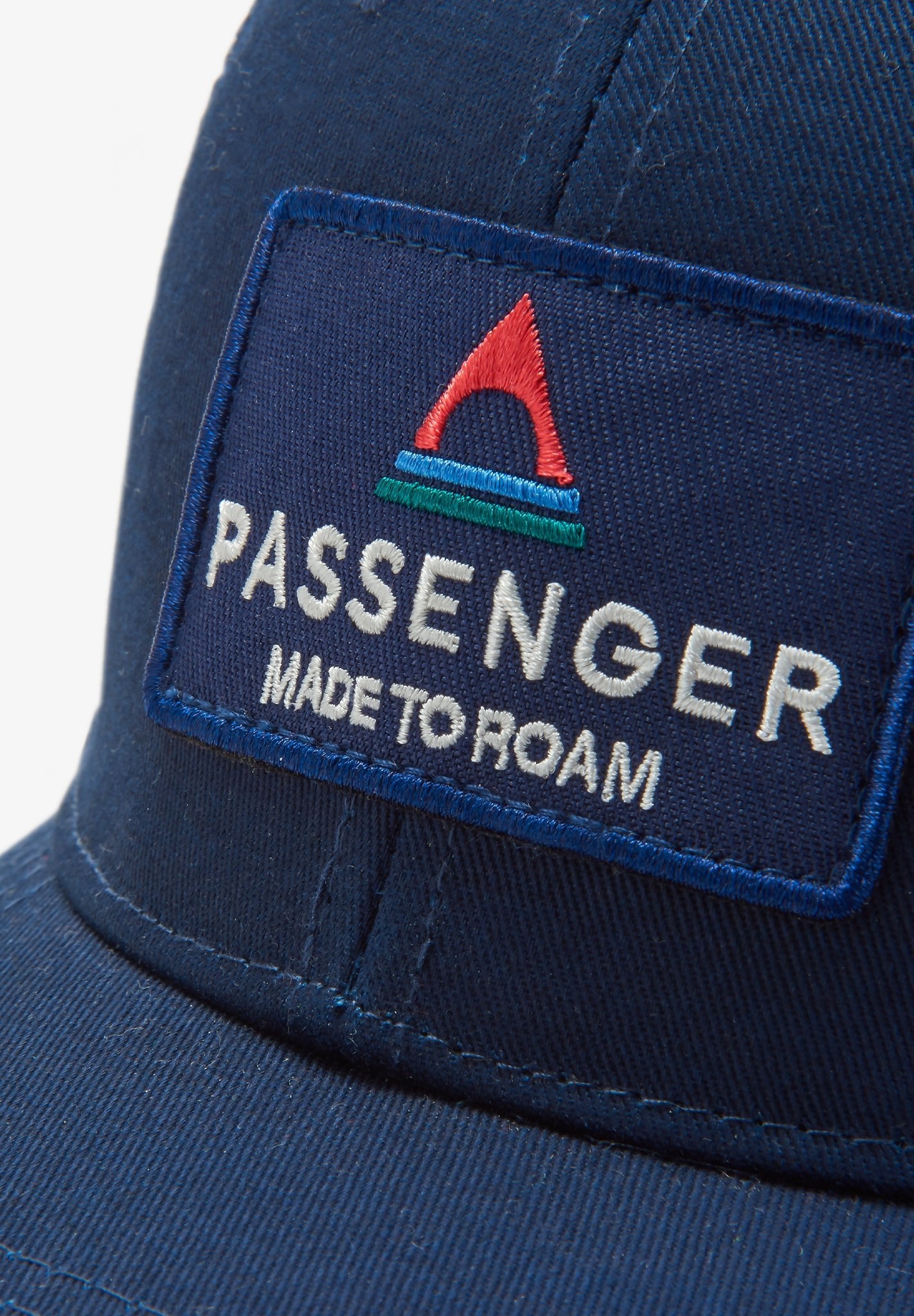 PASSENGER - Core Organic Cotton Trucker Cap - Rich Navy - BACKYARD