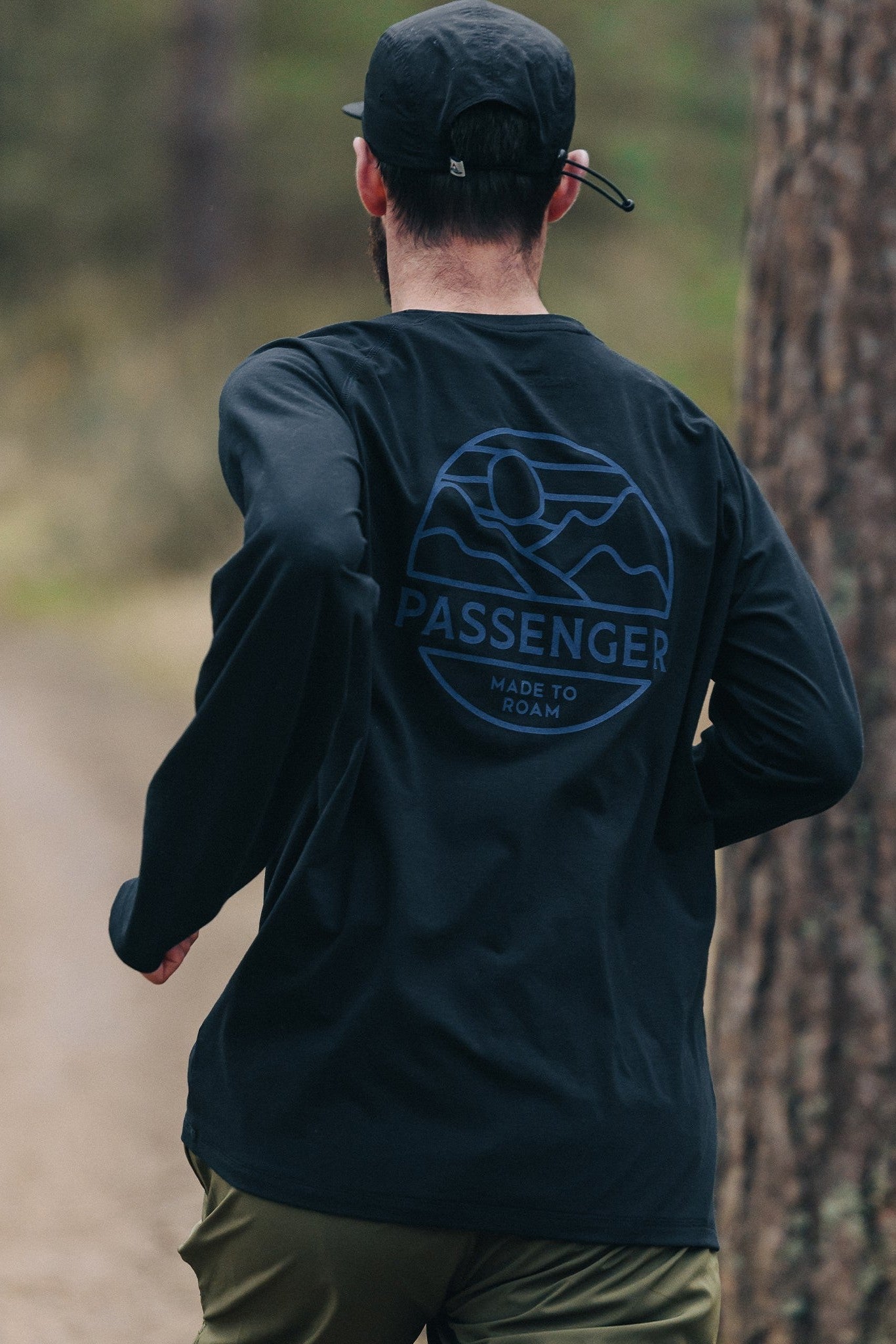 PASSENGER - Emerge Trail Cap - Black - BACKYARD