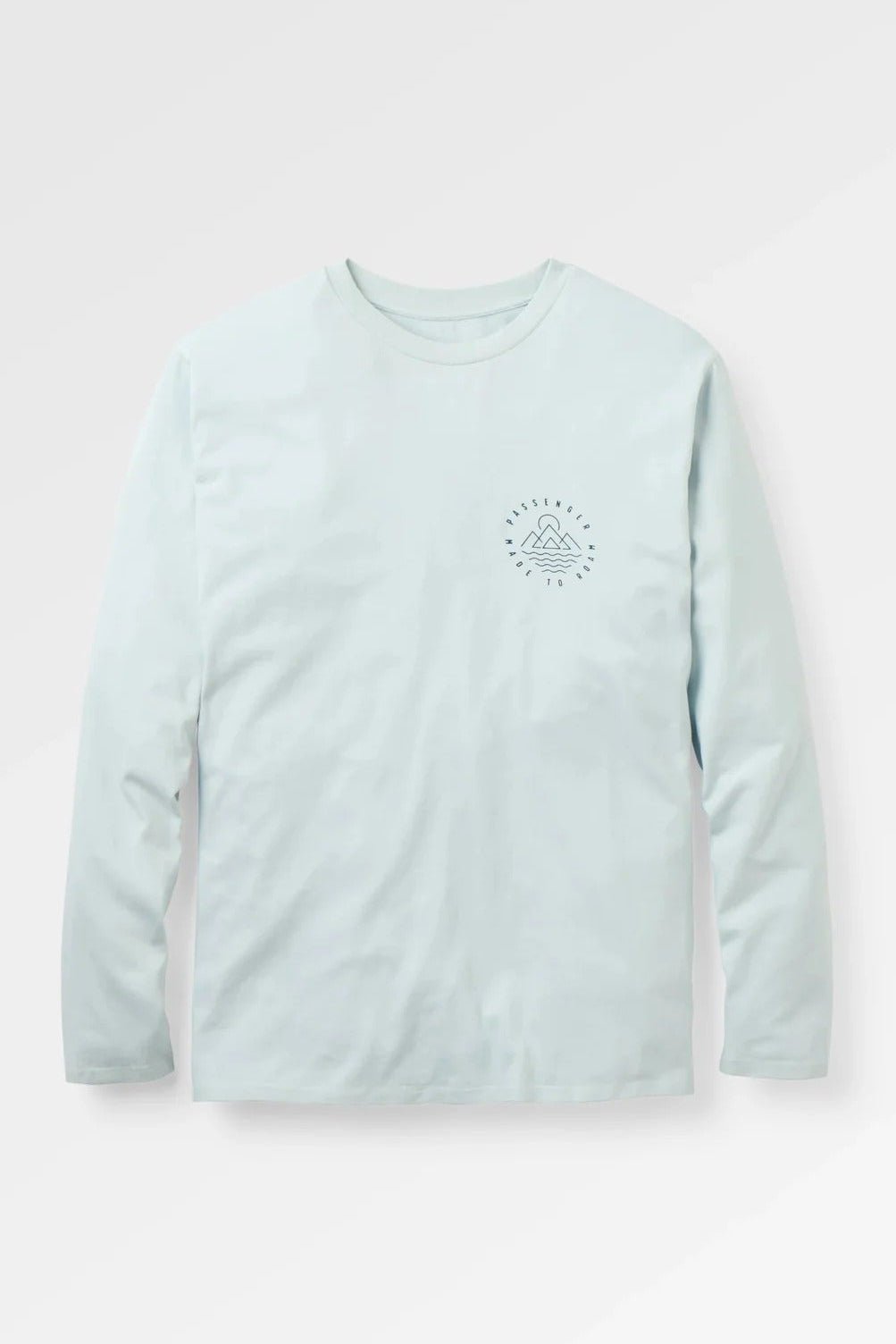 PASSENGER - Escapism Recycled LS T-Shirt - Grey Blue - BACKYARD