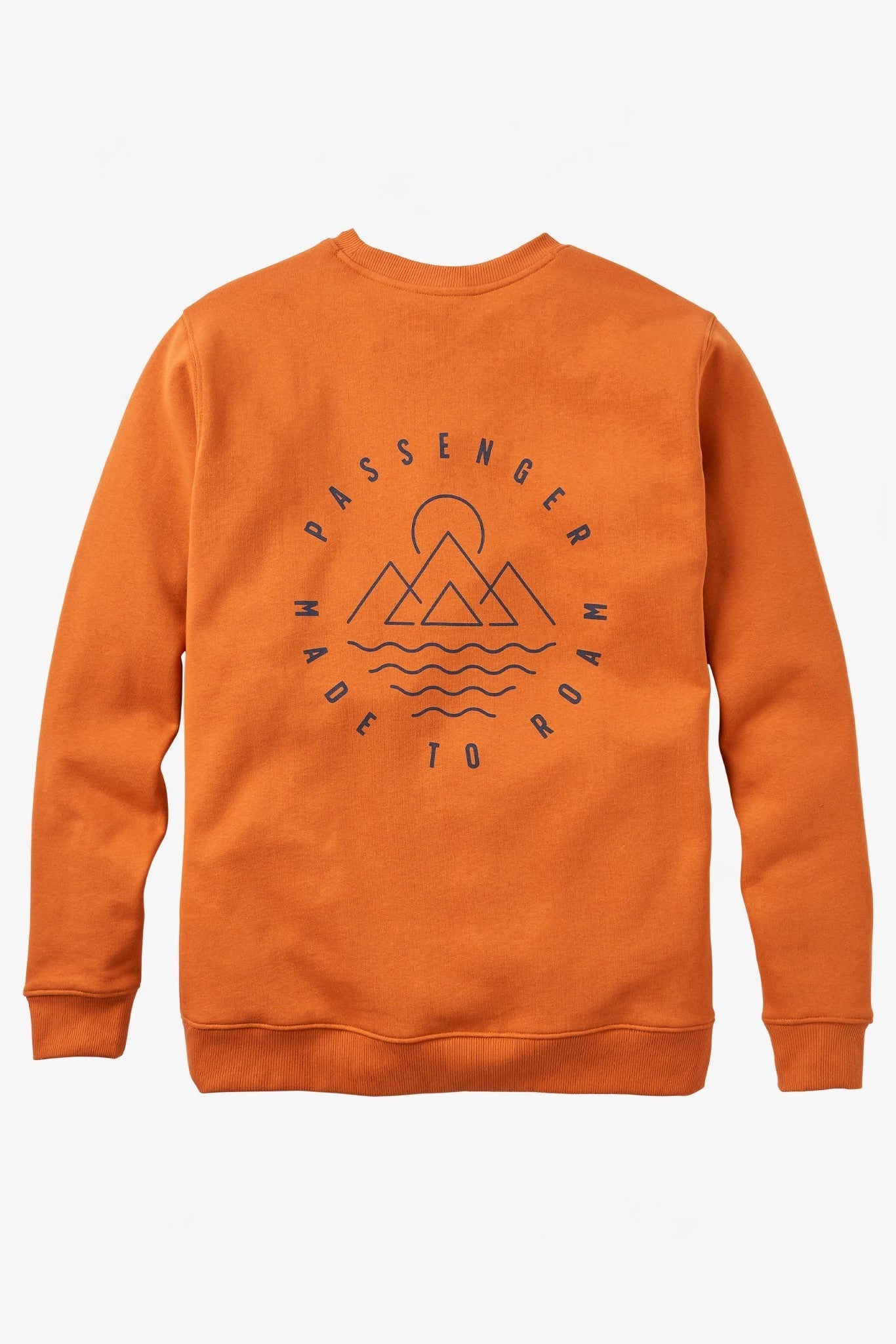 PASSENGER - Escapism Sweatshirt - Sunset Orange - BACKYARD