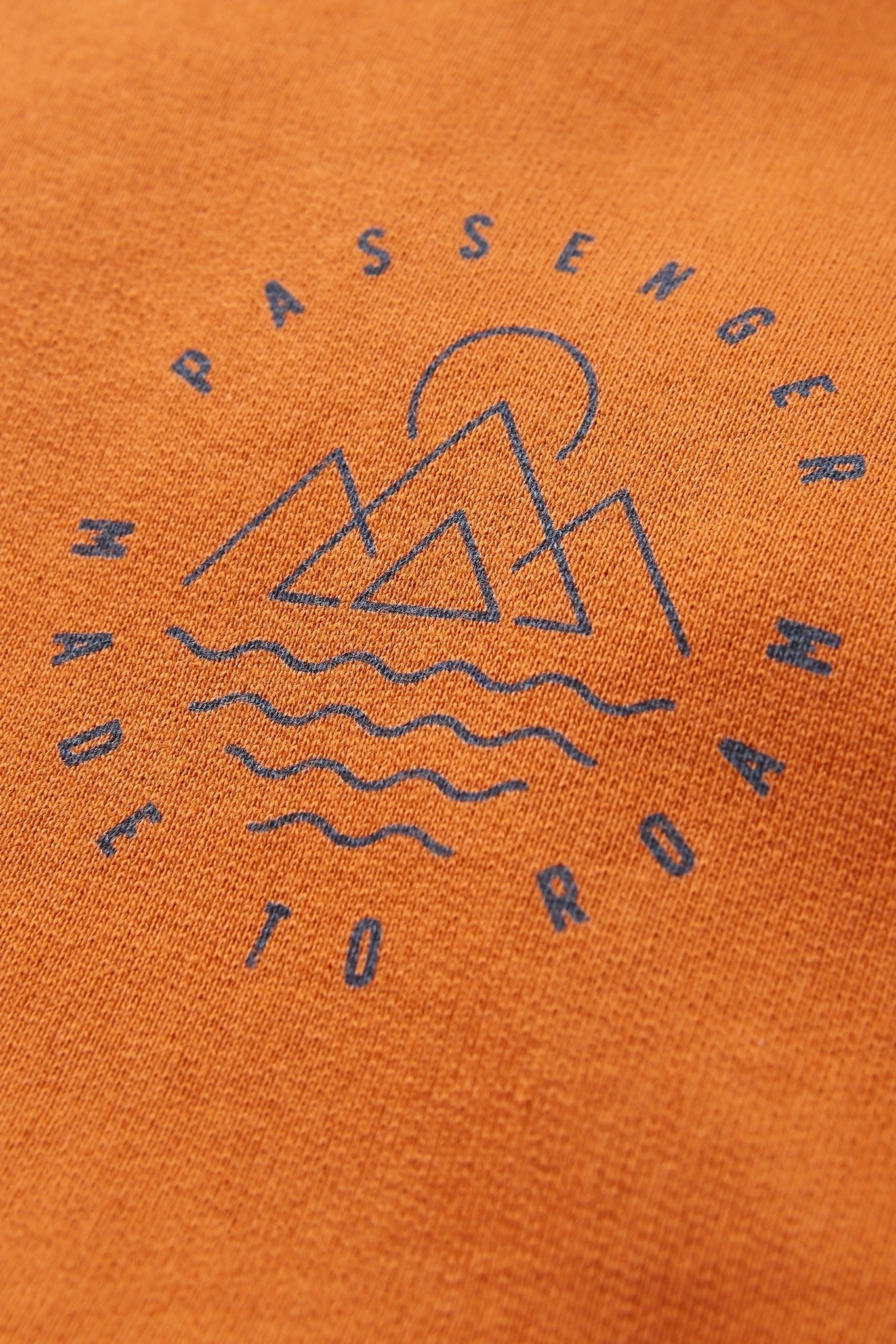 PASSENGER - Escapism Sweatshirt - Sunset Orange - BACKYARD
