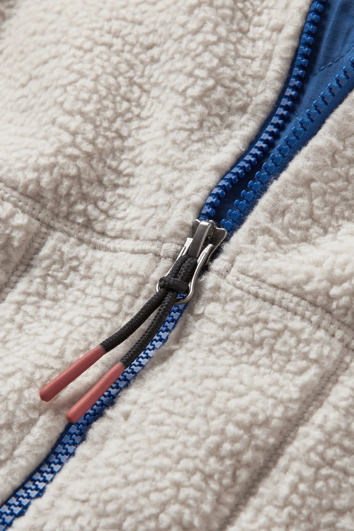 PASSENGER - Fairbanks 2.0 Full Zip Recycled Sherpa Fleece - Oatmeal - BACKYARD