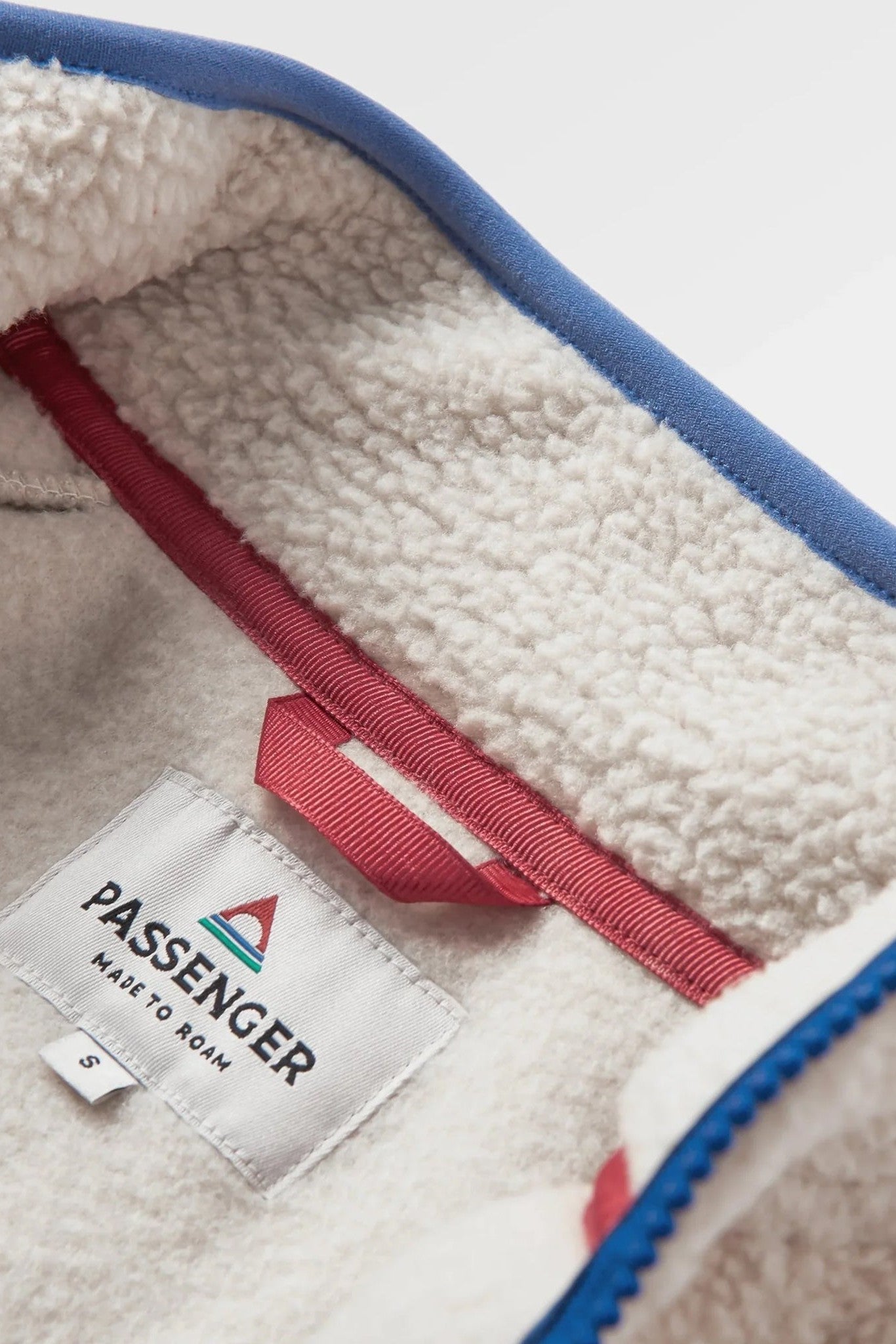 PASSENGER - Fairbanks 2.0 Full Zip Recycled Sherpa Fleece - Oatmeal - BACKYARD