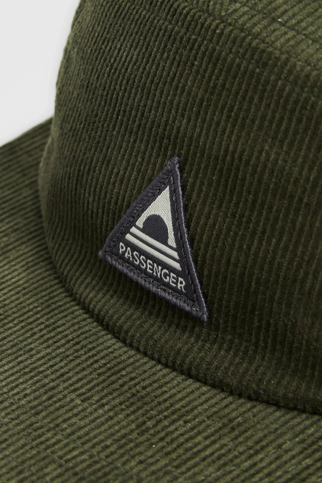 PASSENGER-Fixie Cord 5 Panel Cap 2.0-Khaki-BACKYARD
