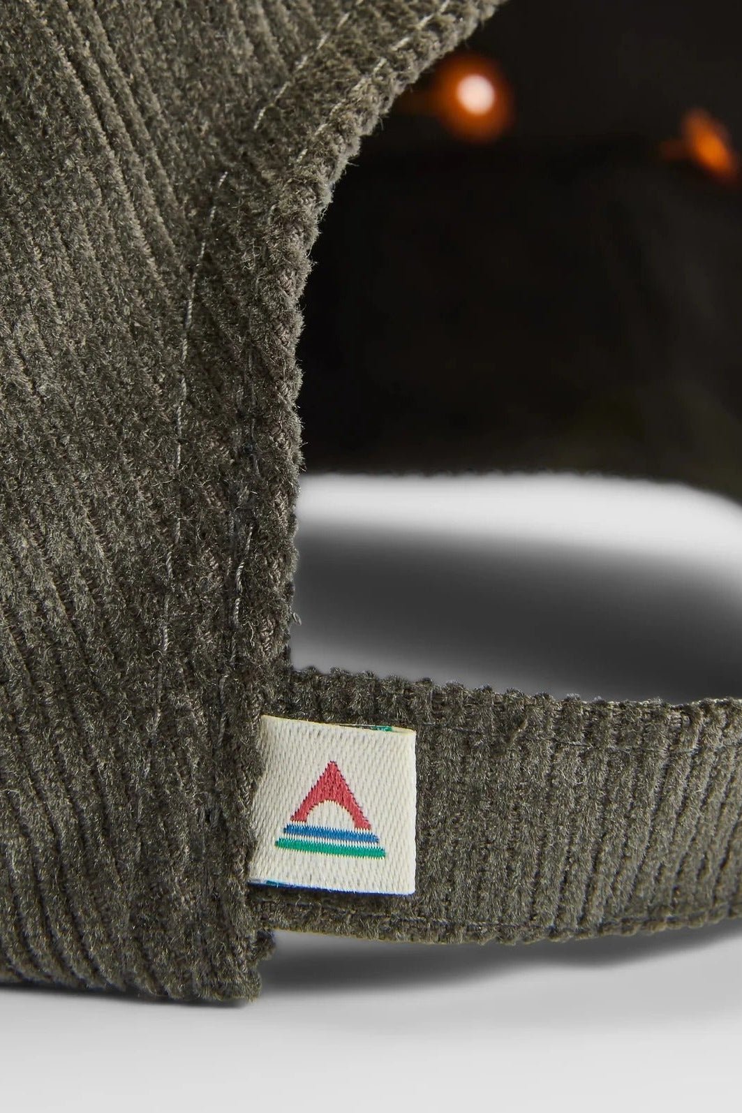 PASSENGER - Fixie Organic Cord 5 Panel Cap - Khaki - BACKYARD