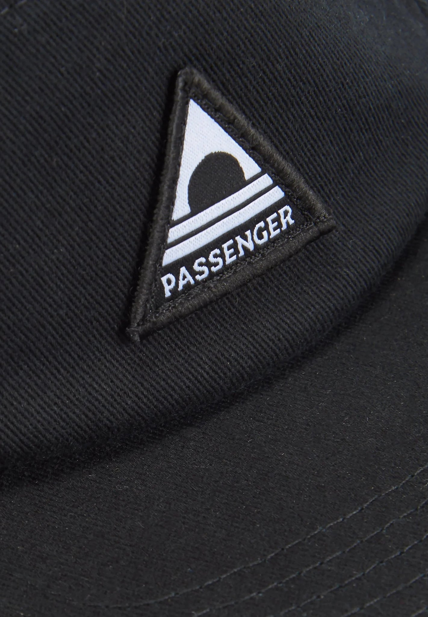 PASSENGER - Fixie Recycled 5 Panel Cap - Faded Black - BACKYARD