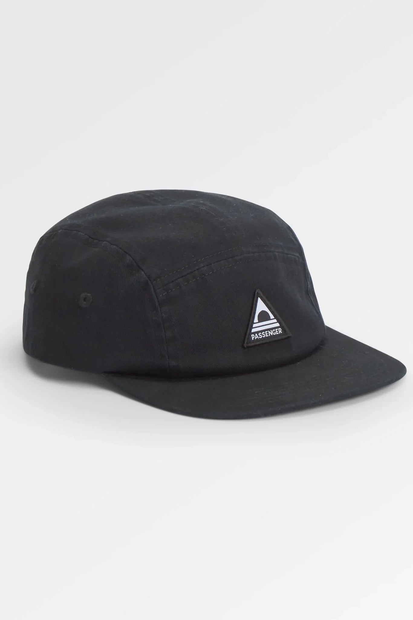 PASSENGER - Fixie Recycled 5 Panel Cap - Faded Black - BACKYARD