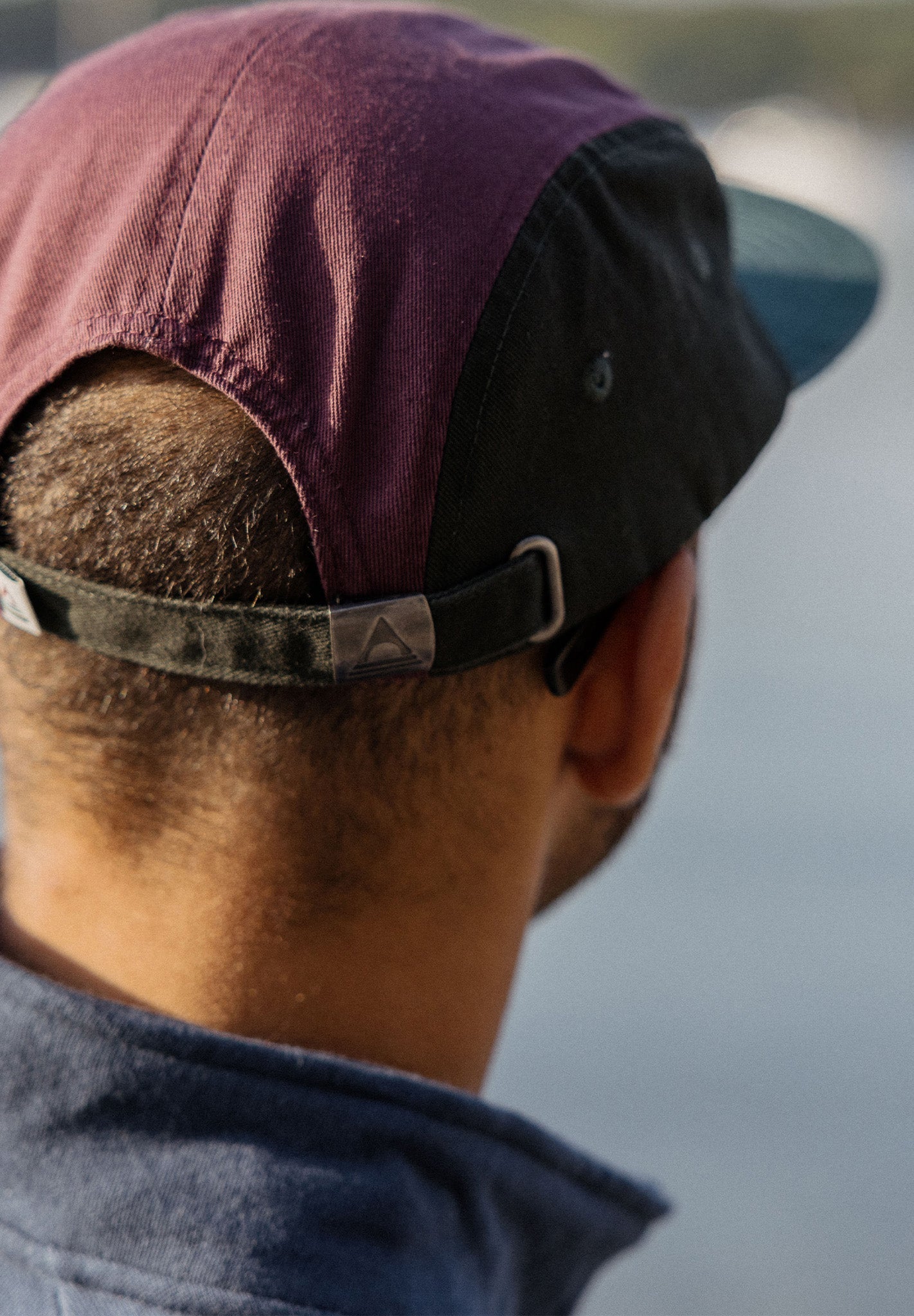 PASSENGER - Fixie Recycled 5 Panel Cap - Grape Multi - BACKYARD