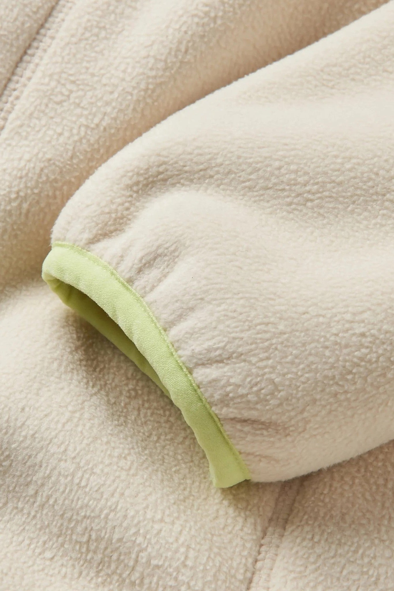 PASSENGER - Folksy Recycled Sherpa Fleece - Oat - BACKYARD