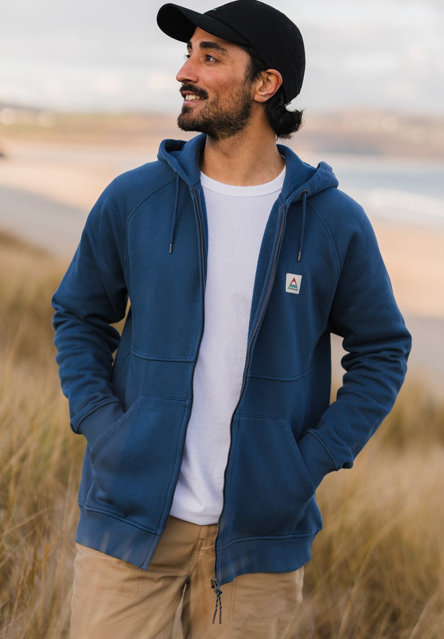Heritage Full Zip Recycled Cotton Hoodie