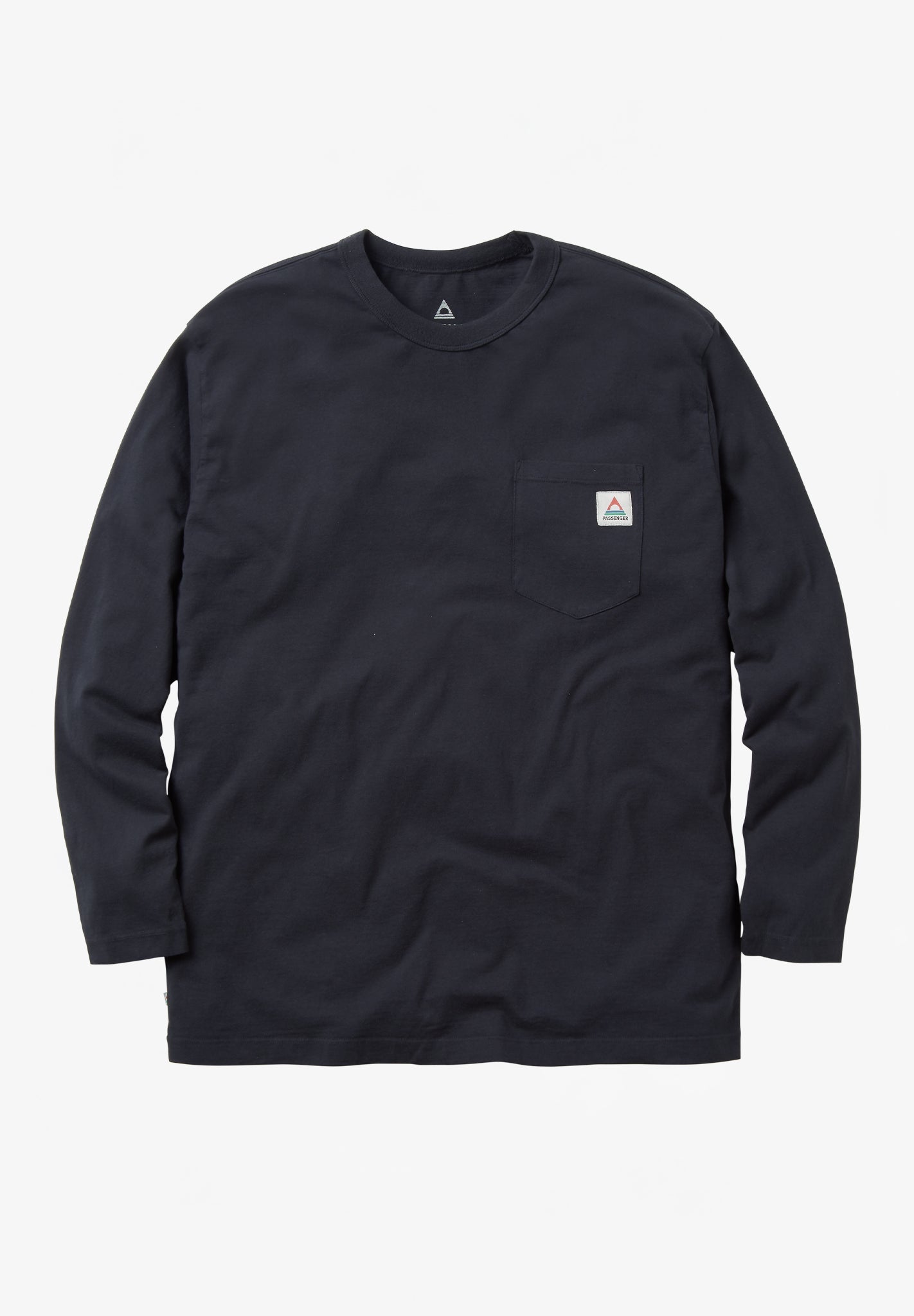 PASSENGER - Heritage Recycled Relaxed Fit LS T-Shirt - Black - BACKYARD
