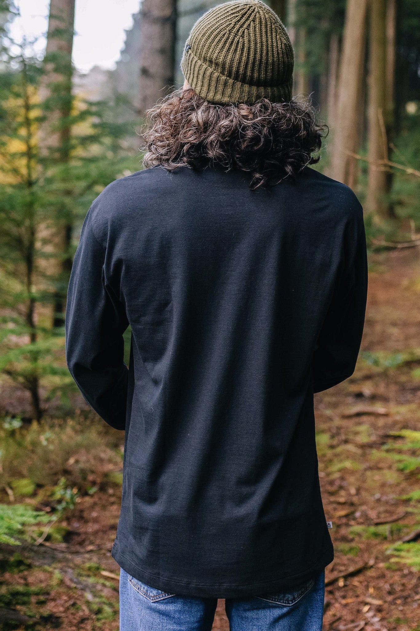 PASSENGER - Heritage Recycled Relaxed Fit LS T-Shirt - Black - BACKYARD