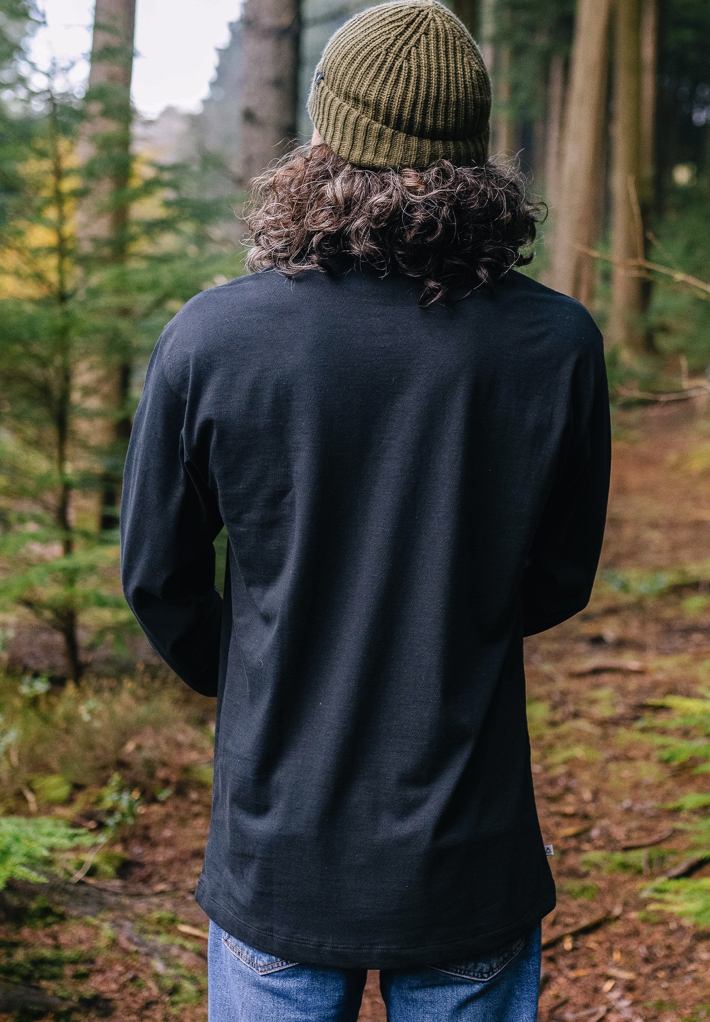 PASSENGER - Heritage Recycled Relaxed Fit LS T-Shirt - Black - BACKYARD