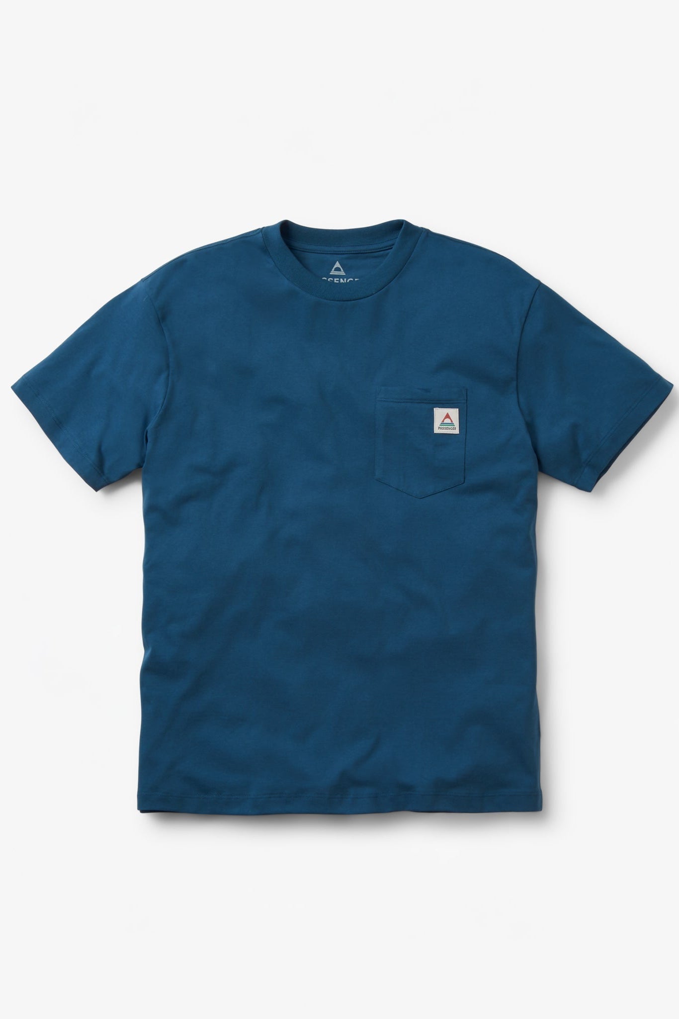 PASSENGER - Heritage Recycled Relaxed Fit T-Shirt - Dark Denim - BACKYARD