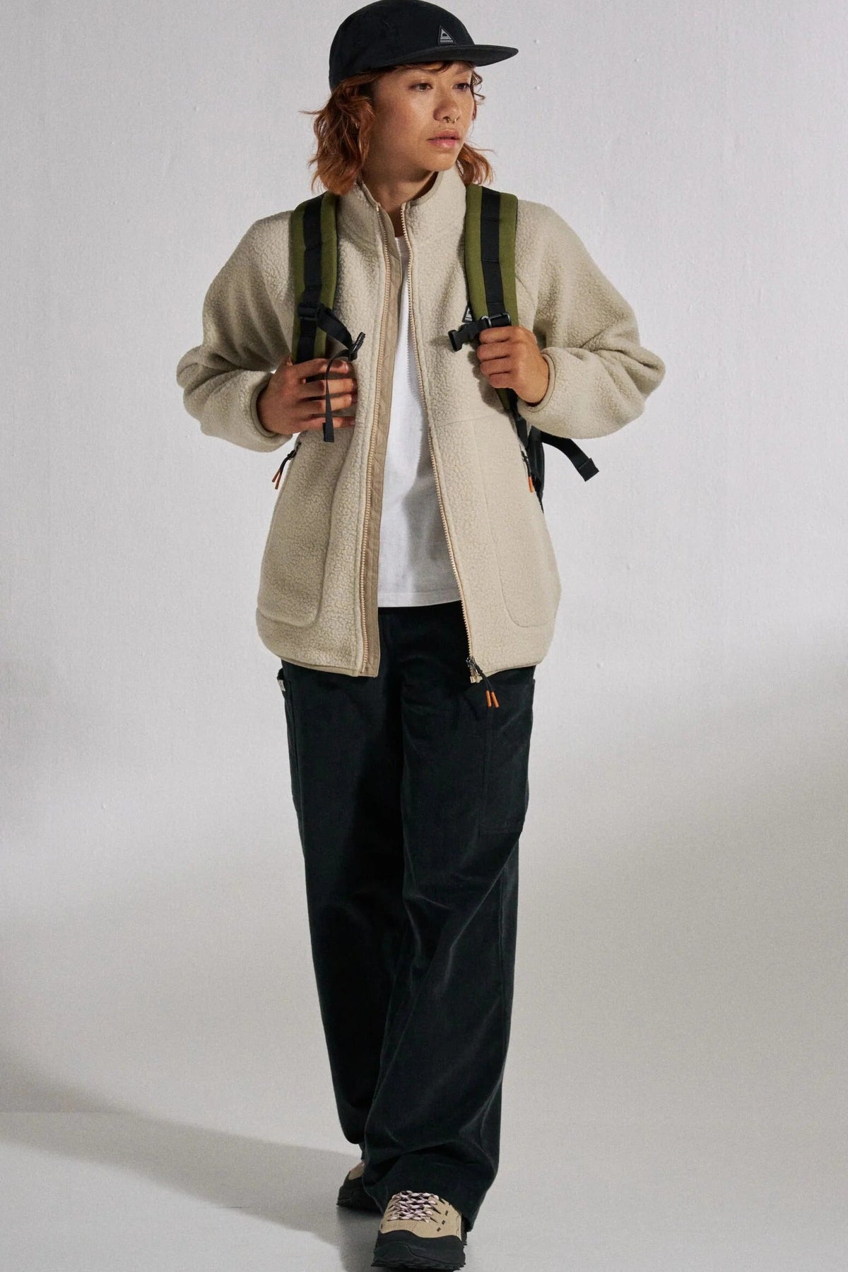Home Full Zip Recycled Sherpa Fleece