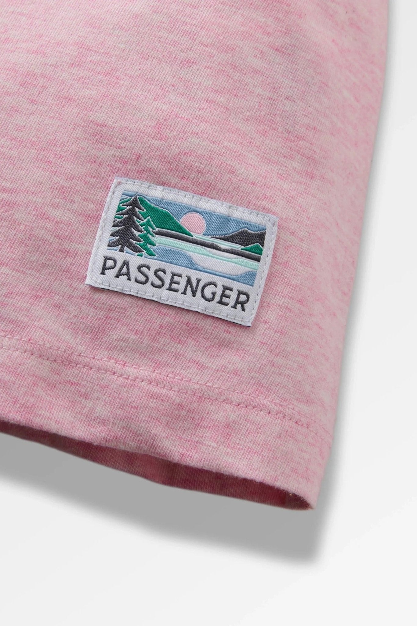 PASSENGER - Legacy T-Shirt - Pink Haze Marl - BACKYARD