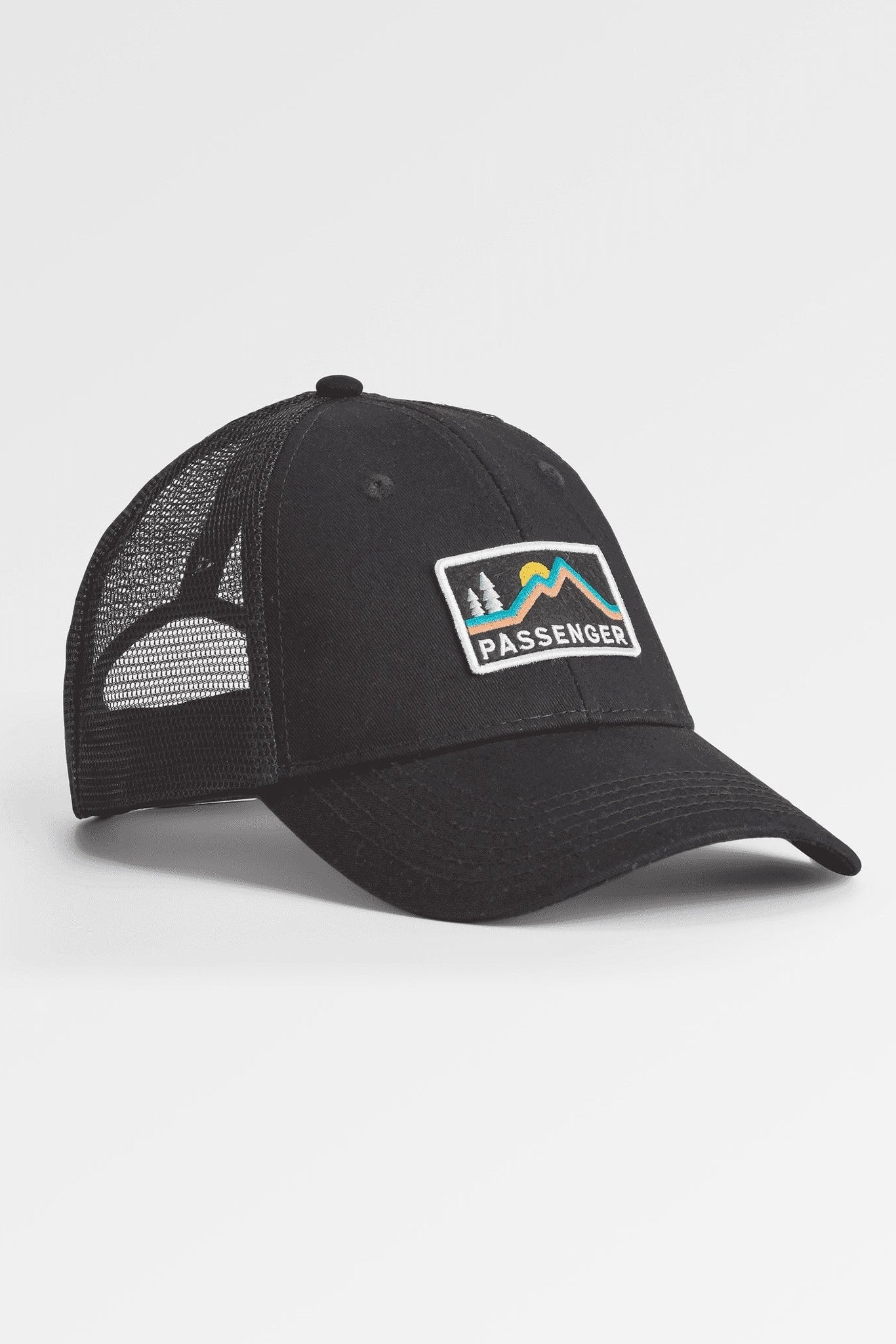 PASSENGER - Made To Roam Mesh Snapback Cap - Phantom Black - BACKYARD