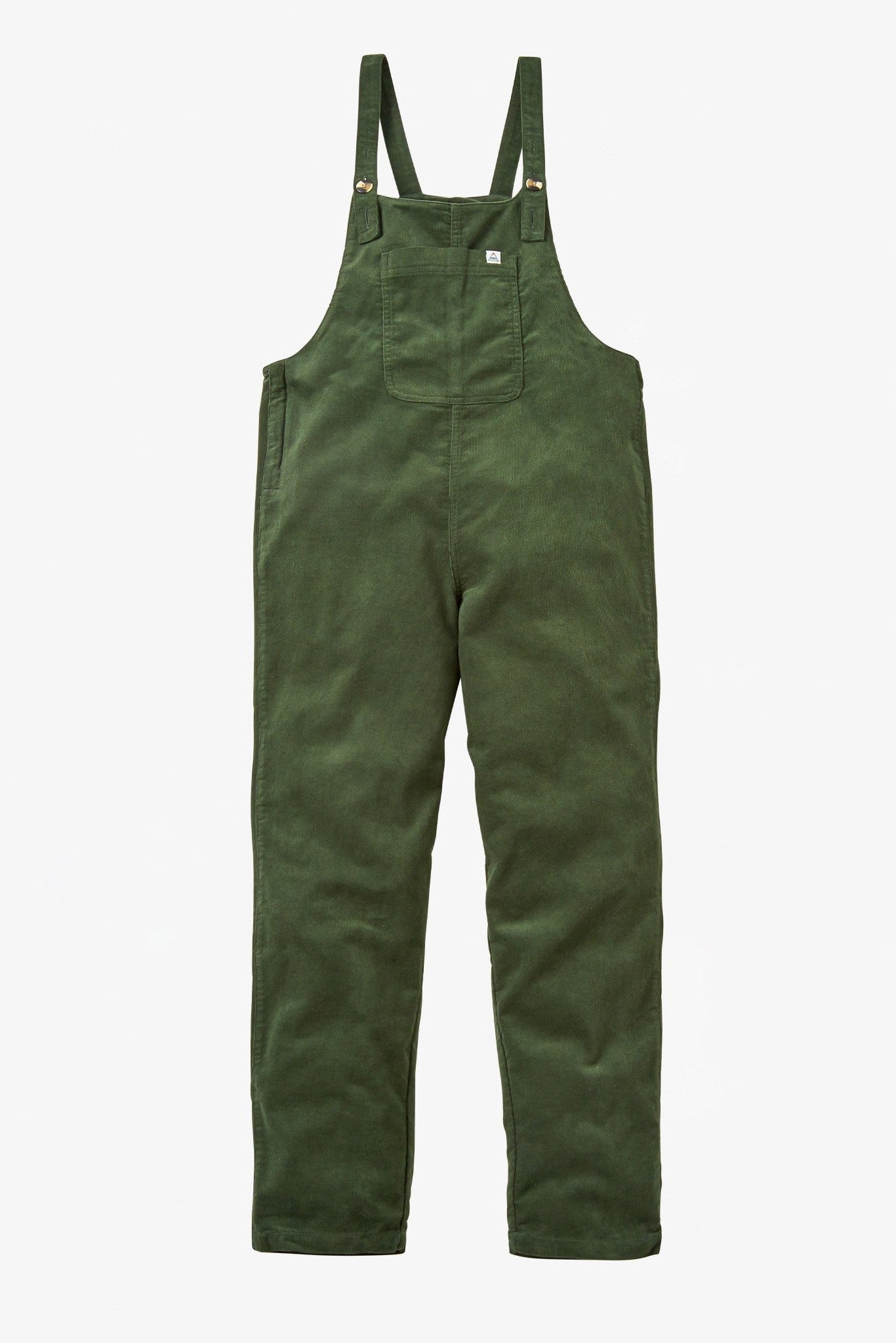 PASSENGER - Meadows 2.0 Organic Cotton Corduroy Dungarees - Fir Tree - BACKYARD