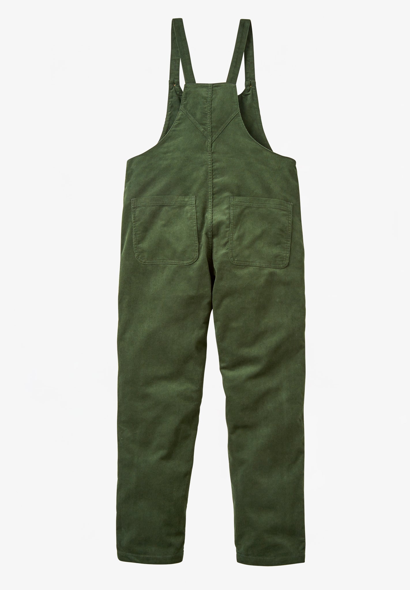 PASSENGER - Meadows Organic Cotton Corduroy Dungarees - Fir Tree - BACKYARD