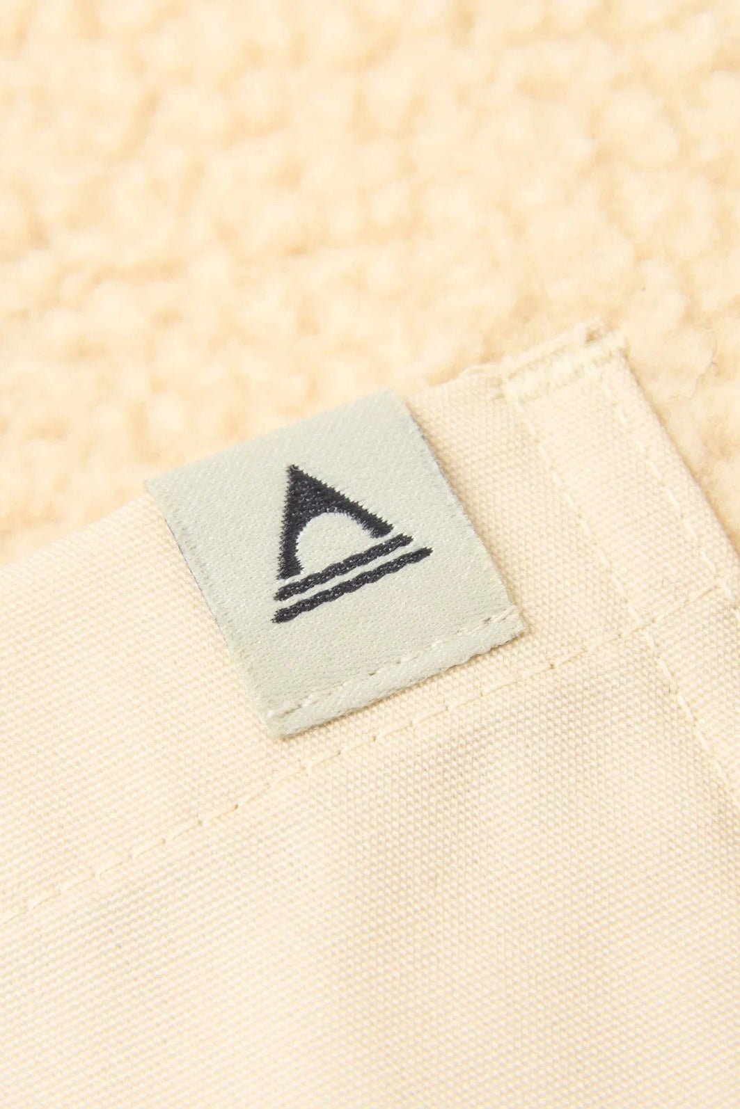 PASSENGER-Rappel Recycled Sherpa Oversized Shirt 2.0-Oatmeal-BACKYARD