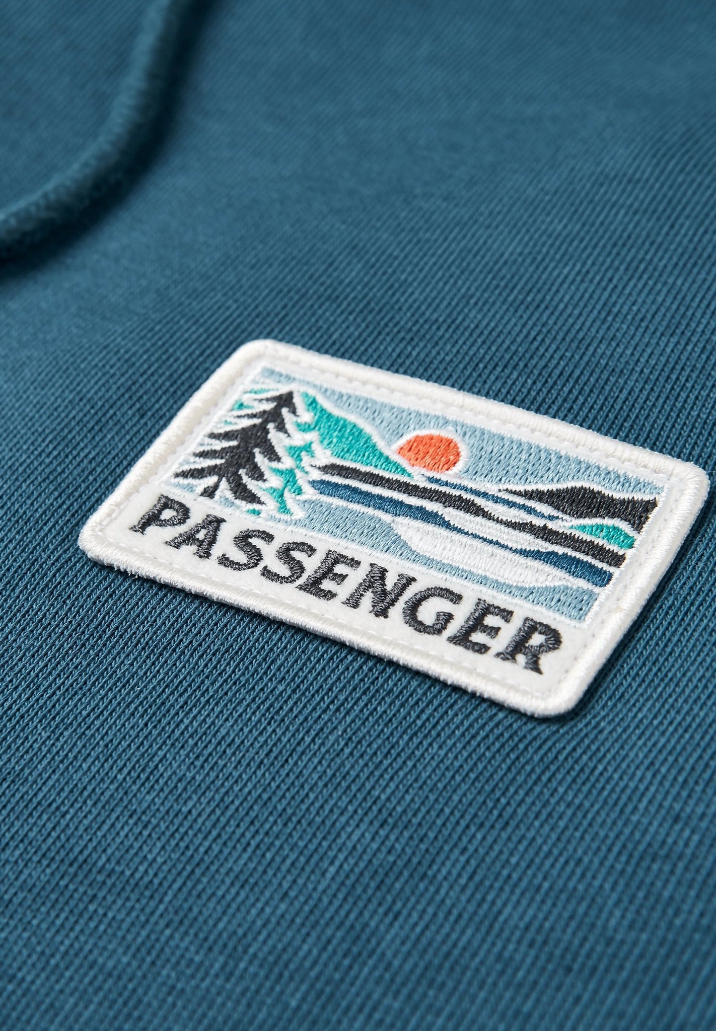 PASSENGER - Roamer Patch Hoodie - Dark Denim - BACKYARD
