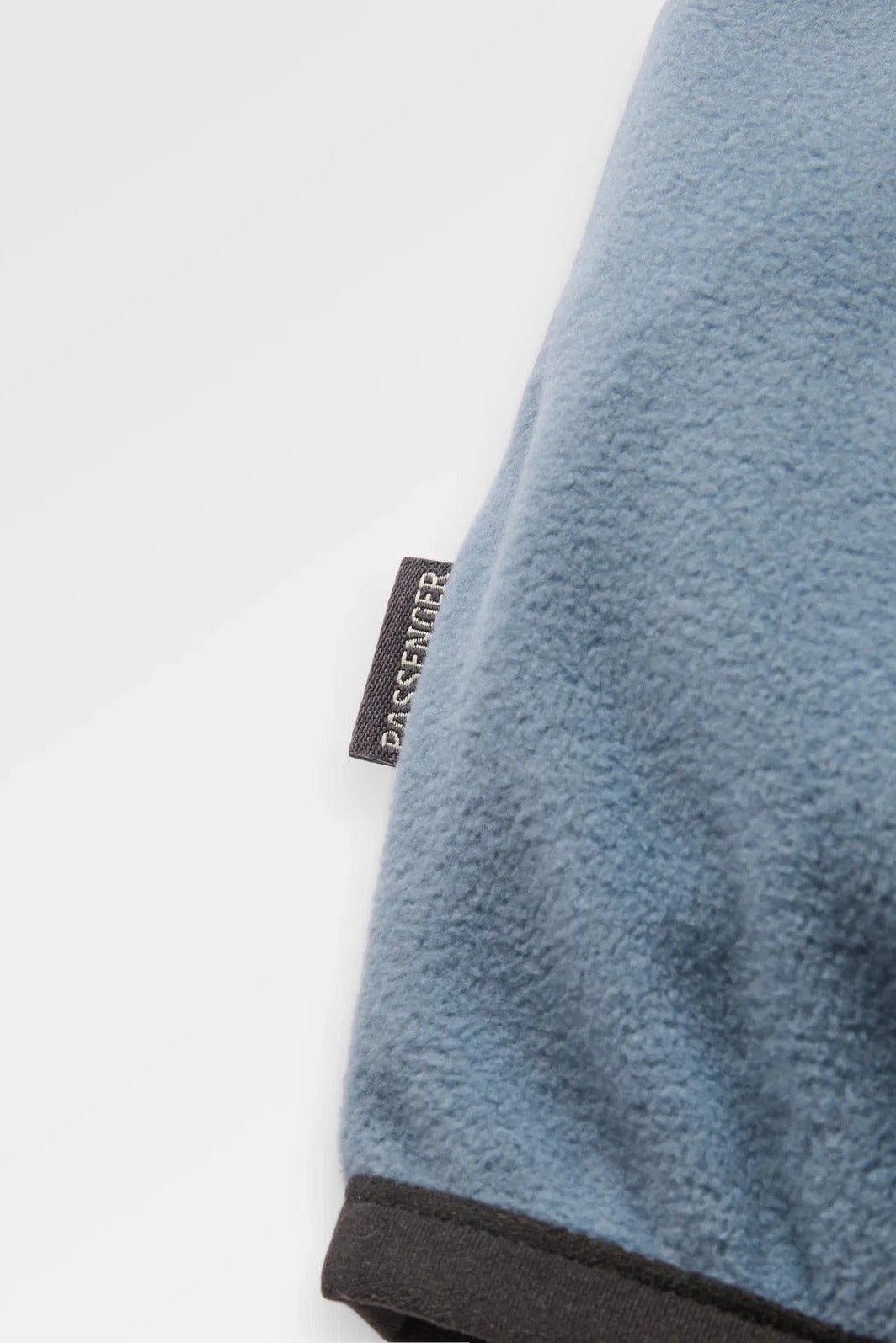 PASSENGER-Set Off Recycled Polar 1/4 Zip Fleece 2.0-Brambleberry Stormy Blue-BACKYARD