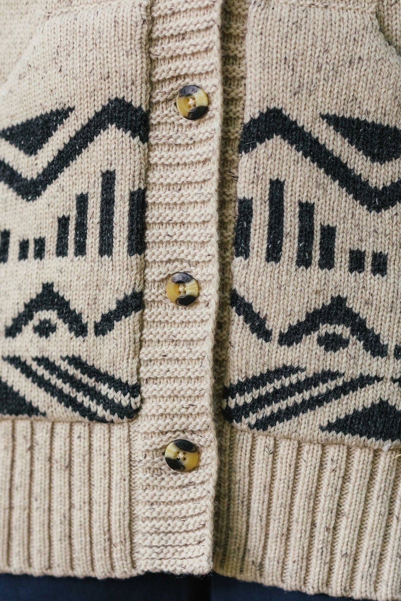 PASSENGER - Snoozle Recycled Knitted Hooded Cardigan - Oatmeal - BACKYARD