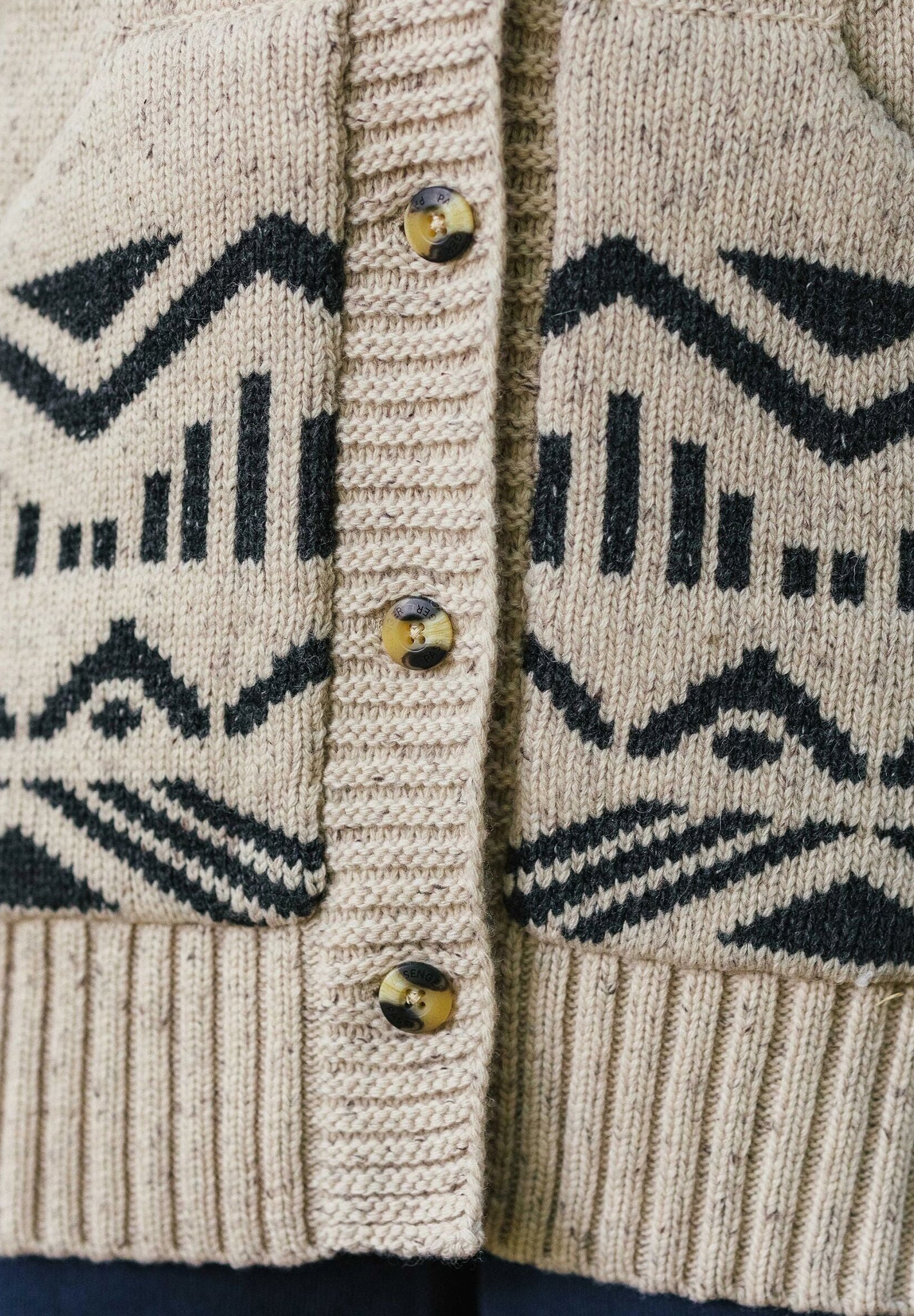 PASSENGER - Snoozle Recycled Knitted Hooded Cardigan - Oatmeal - BACKYARD