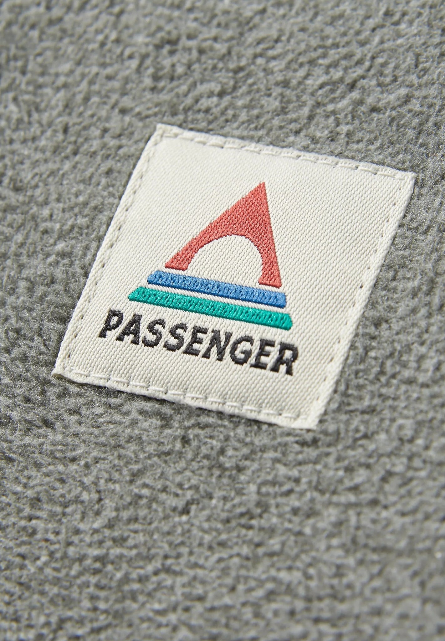 PASSENGER - Switchback Recycled Micro Polartec® Fleece - Grey Marl 2 - BACKYARD