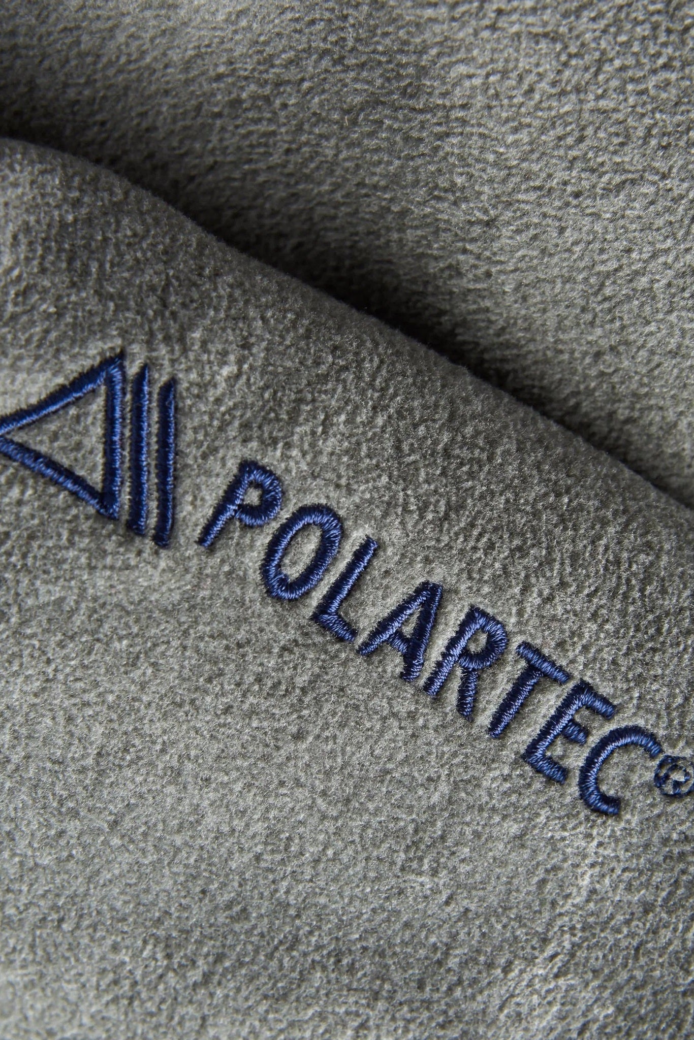PASSENGER - Switchback Recycled Micro Polartec® Fleece - Grey Marl 2 - BACKYARD