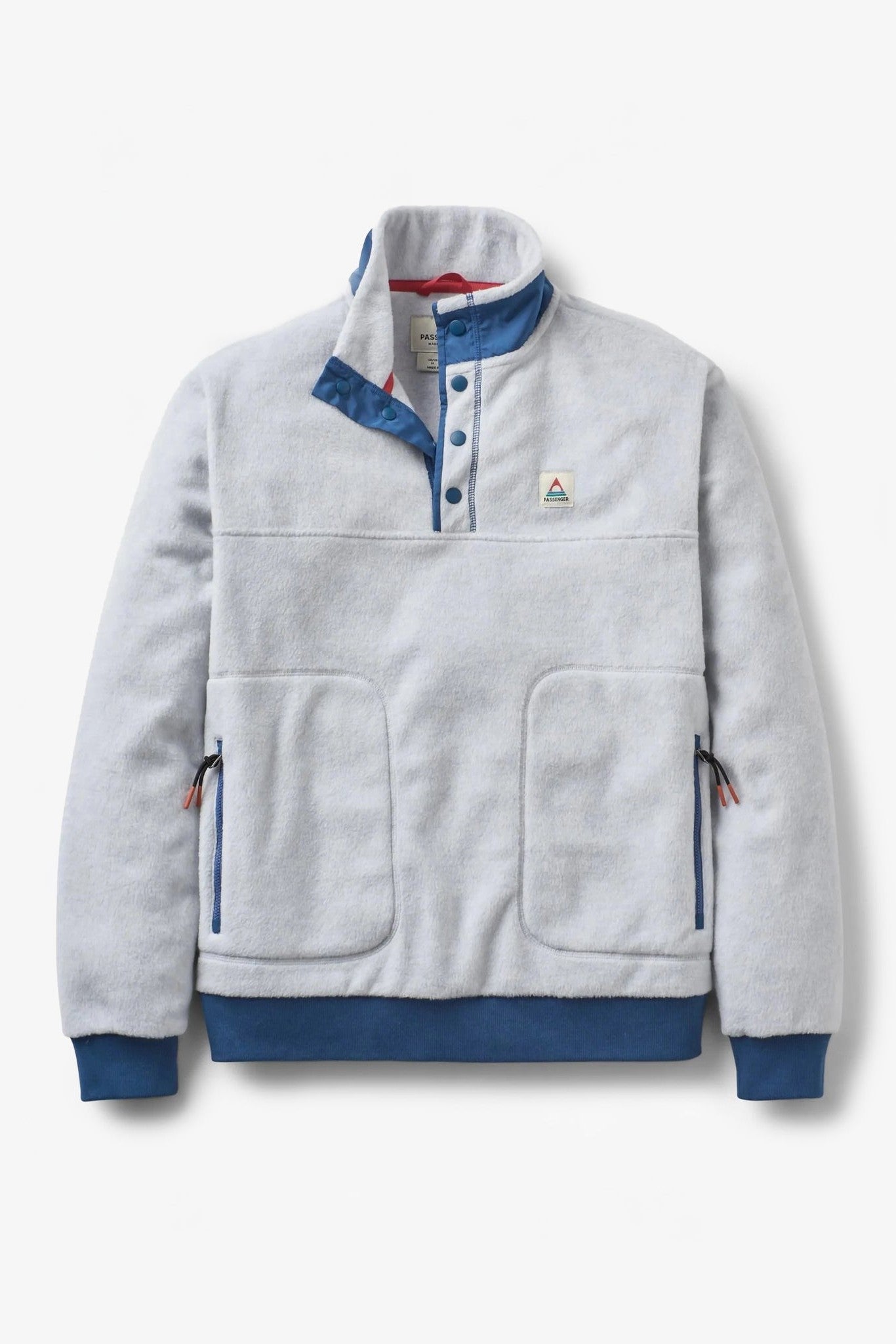 PASSENGER - Take It Easy Polar Fleece - Grey Marl - BACKYARD