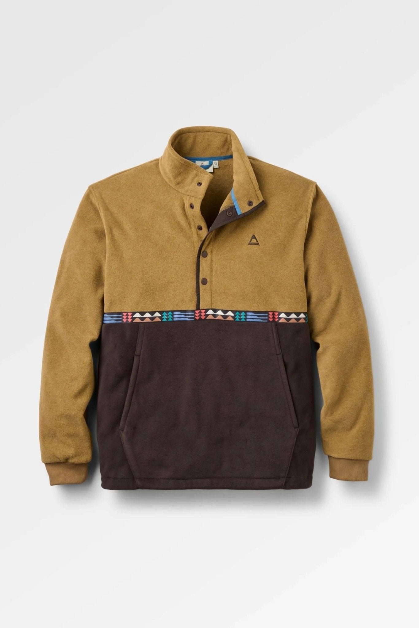 PASSENGER-Woodlander Recycled Polar Fleece-Caramel Espresso-BACKYARD