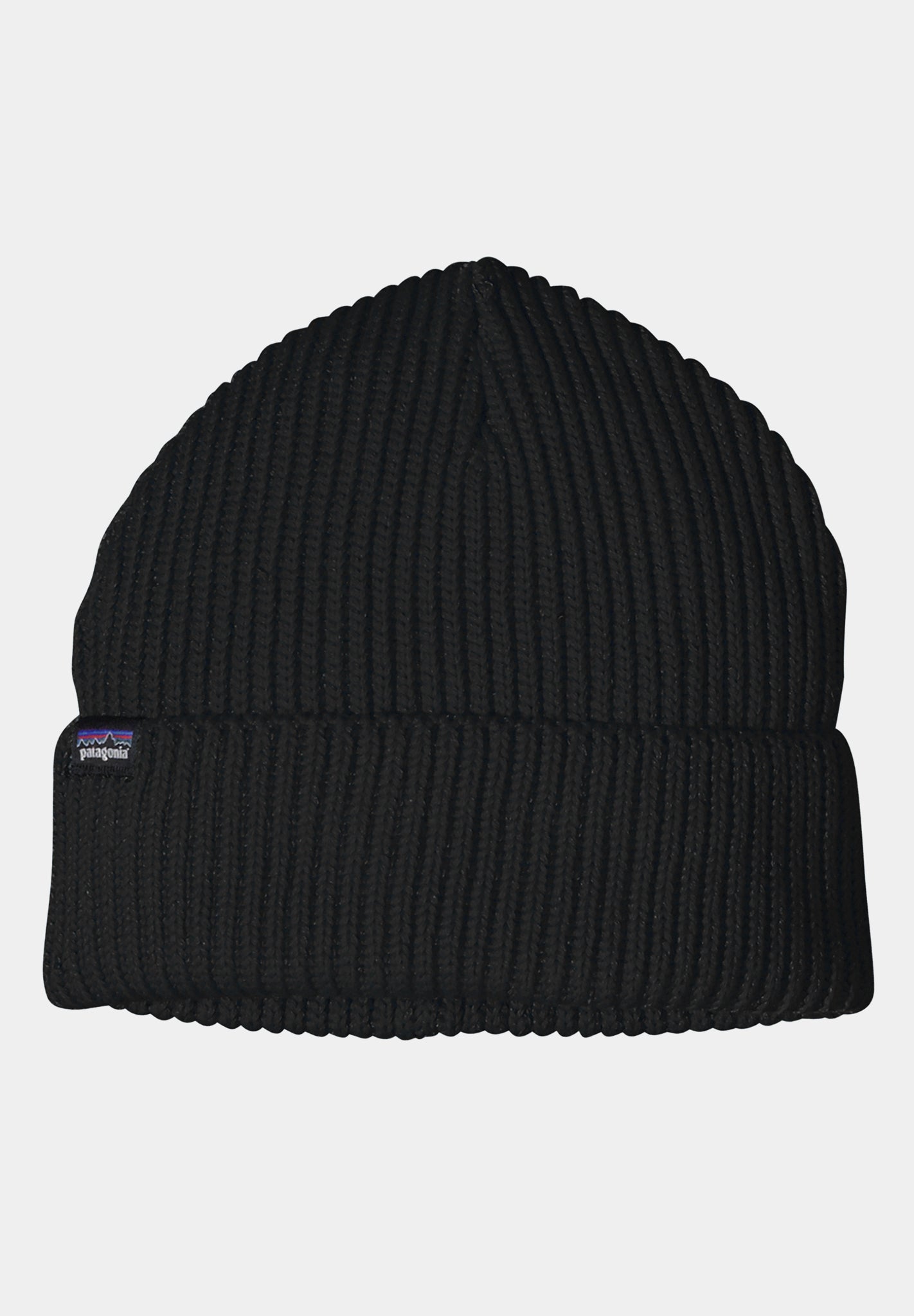 PATAGONIA - Fishermans Rolled Beanie - Black - BACKYARD