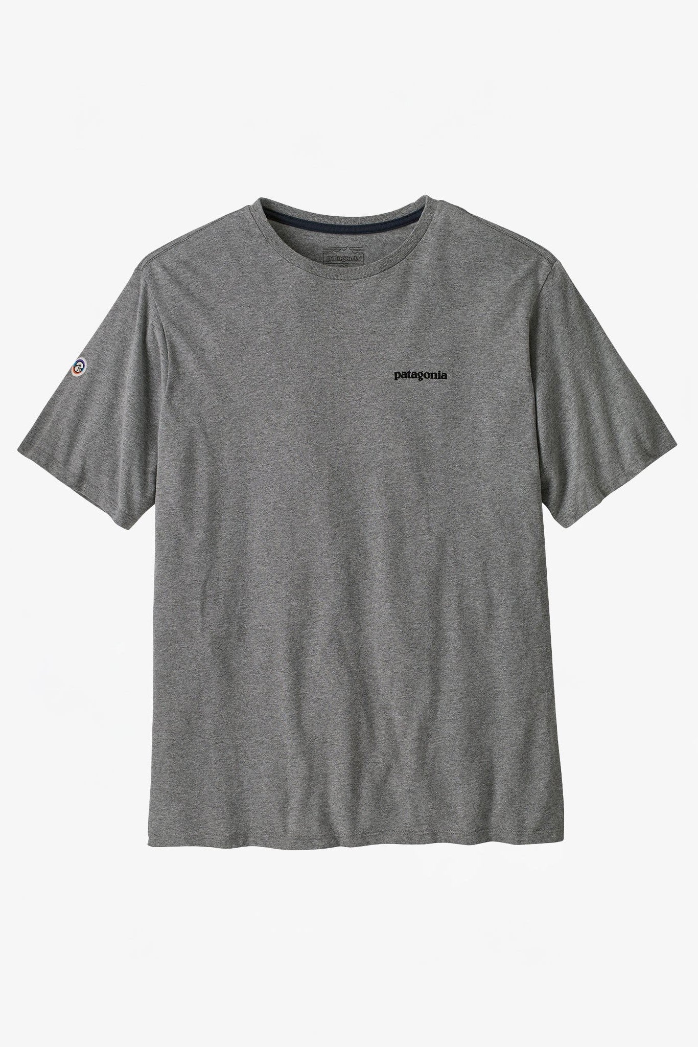 PATAGONIA - Fitz Roy Icon Responsibili - Tee - Gravel Heather - BACKYARD