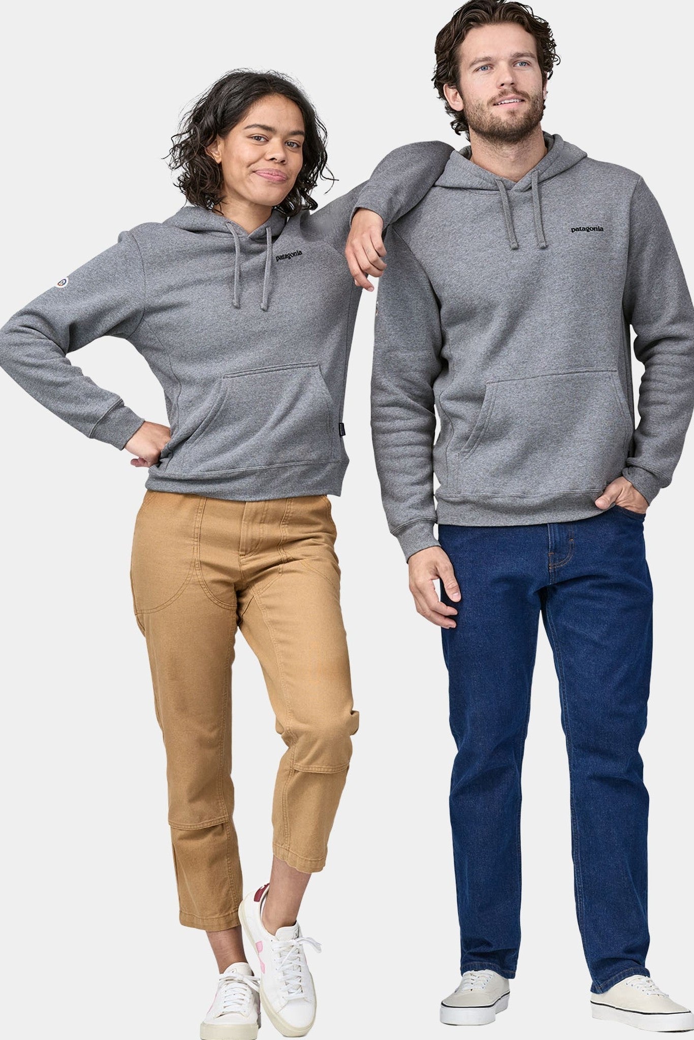 PATAGONIA - Fitz Roy Icon Uprisal Hoody - Gravel Heather - BACKYARD