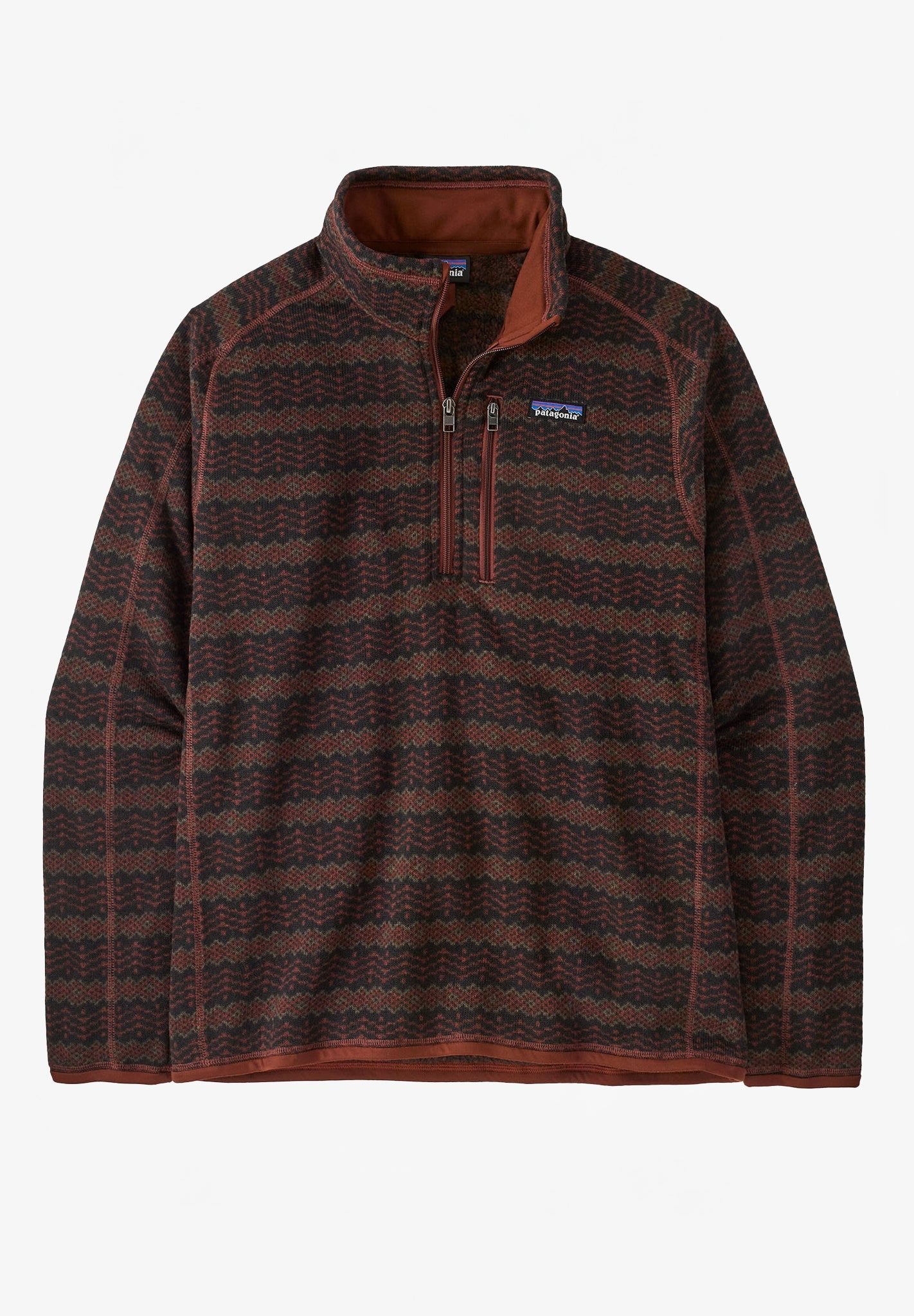 PATAGONIA - Men's Better Sweater 1/4 Zip - Woven Together: Dried Vanilla - BACKYARD
